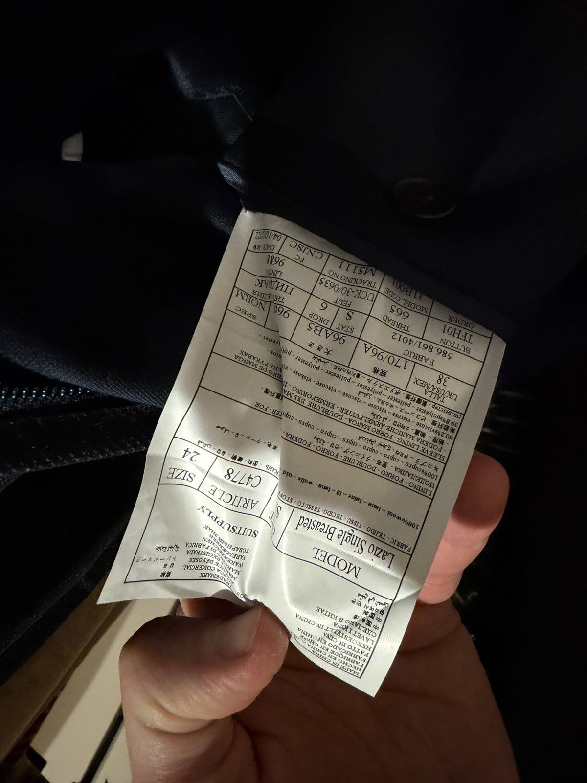 Suitsupply Navy suit Size 38S - 6 Thumbnail