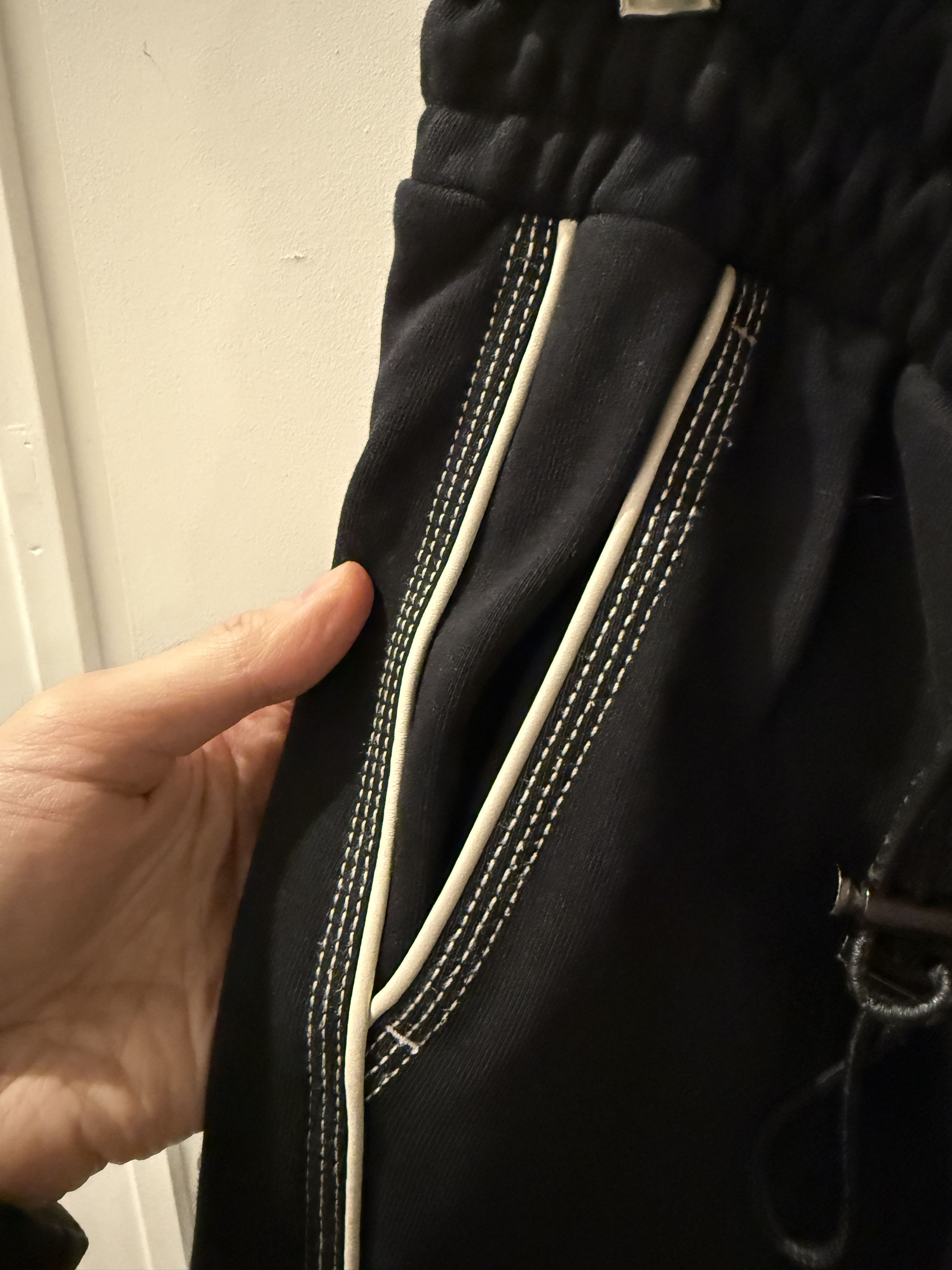 Ader Error Ader Error Black Lounge Sweat Flare Pants Size US 32 / EU 48 - 4 Thumbnail