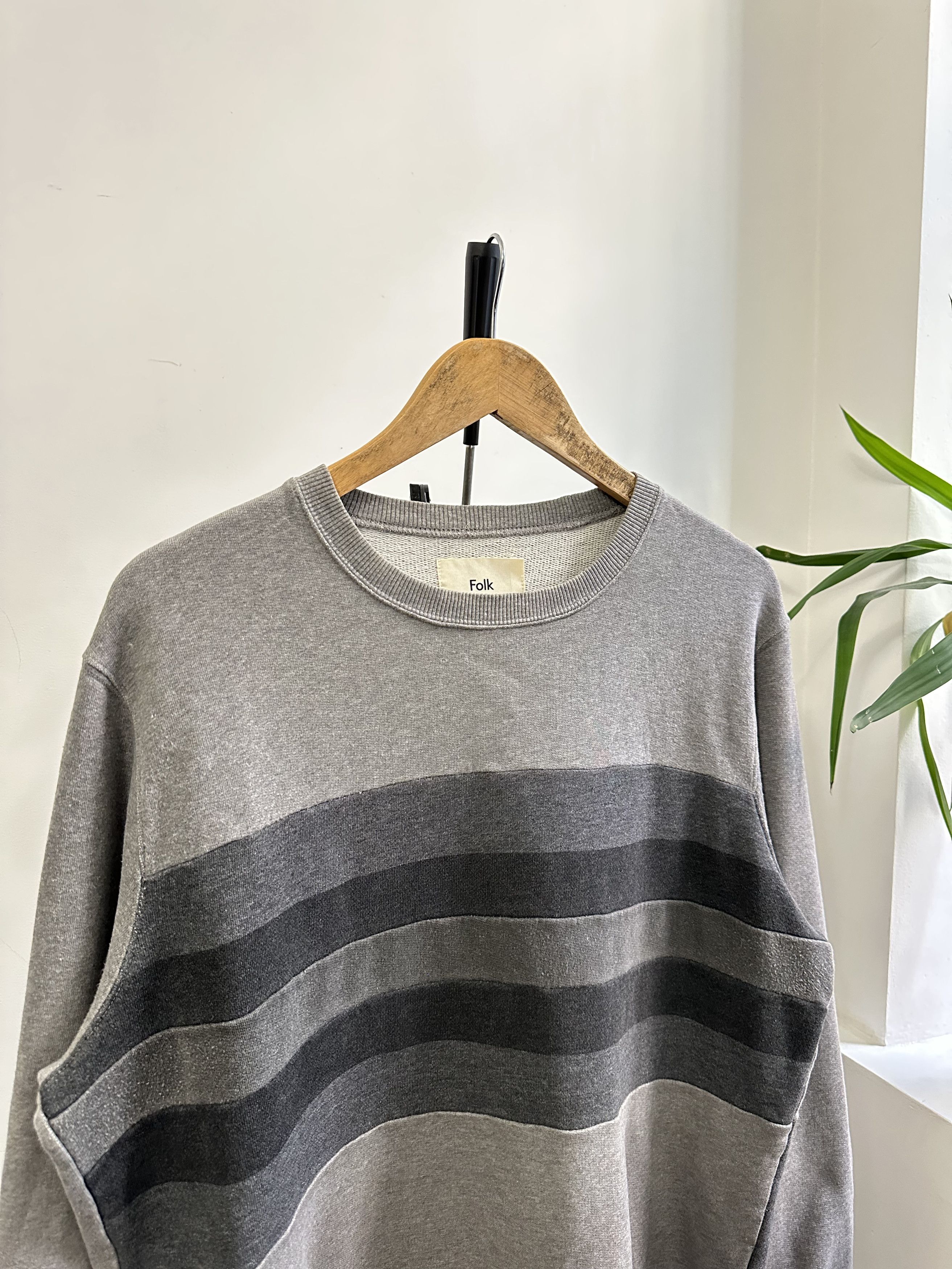Folk Folk Grey Classic Sweatshirt M Men's Size US M / EU 48-50 / 2 - 1 Thumbnail