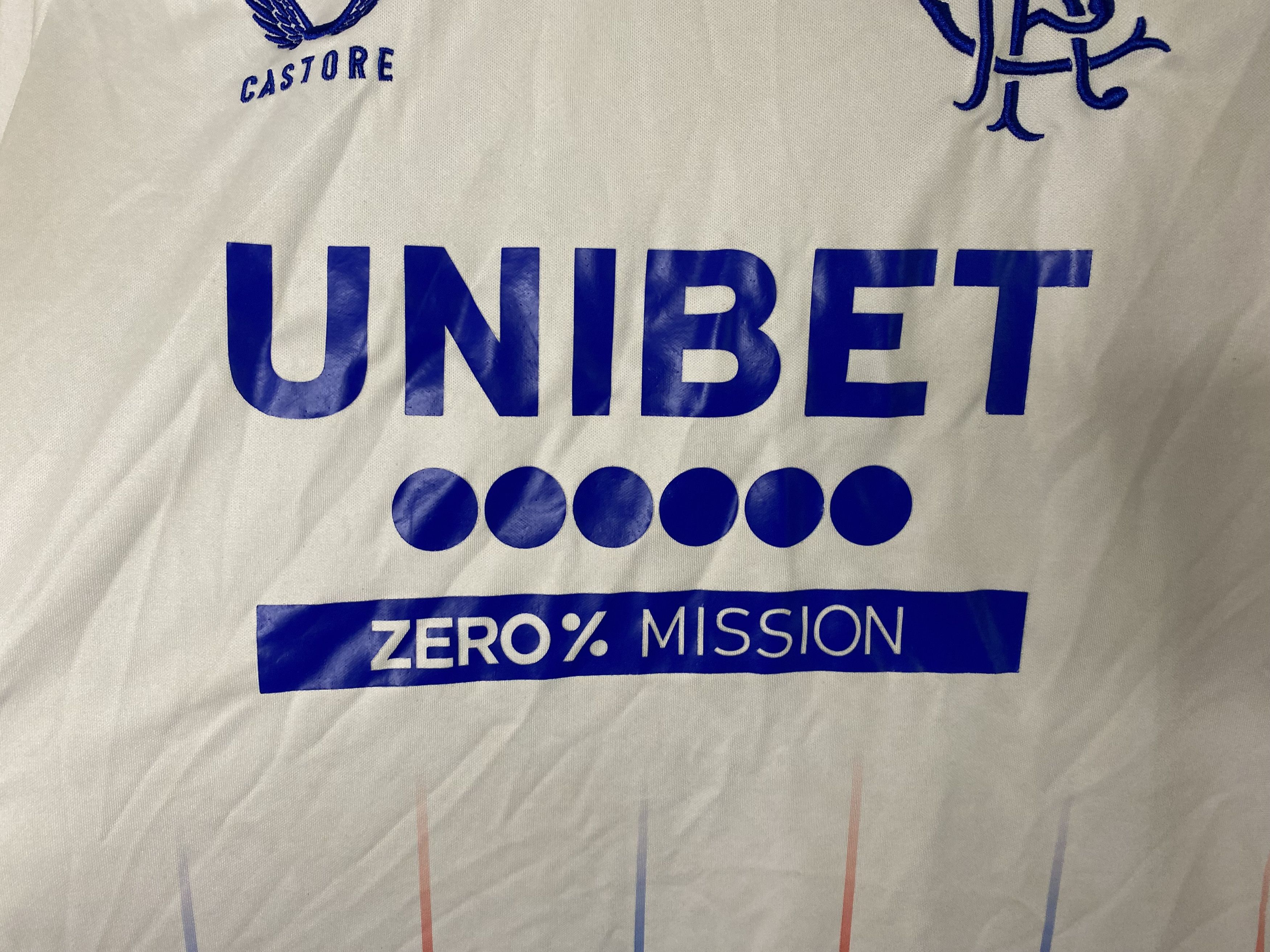 UEFA RANGERS 2023 2024 AWAY FOOTBALL SHIRT SOCCER JERSEY Size US M / EU 48-50 / 2 - 5 Thumbnail
