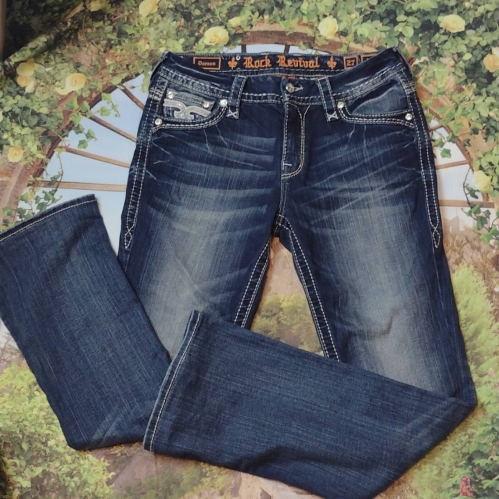 Rock Revival Rock revival doreen easy boot jeans size 27 Size 27" / US 4 / IT 40 - 1 Thumbnail