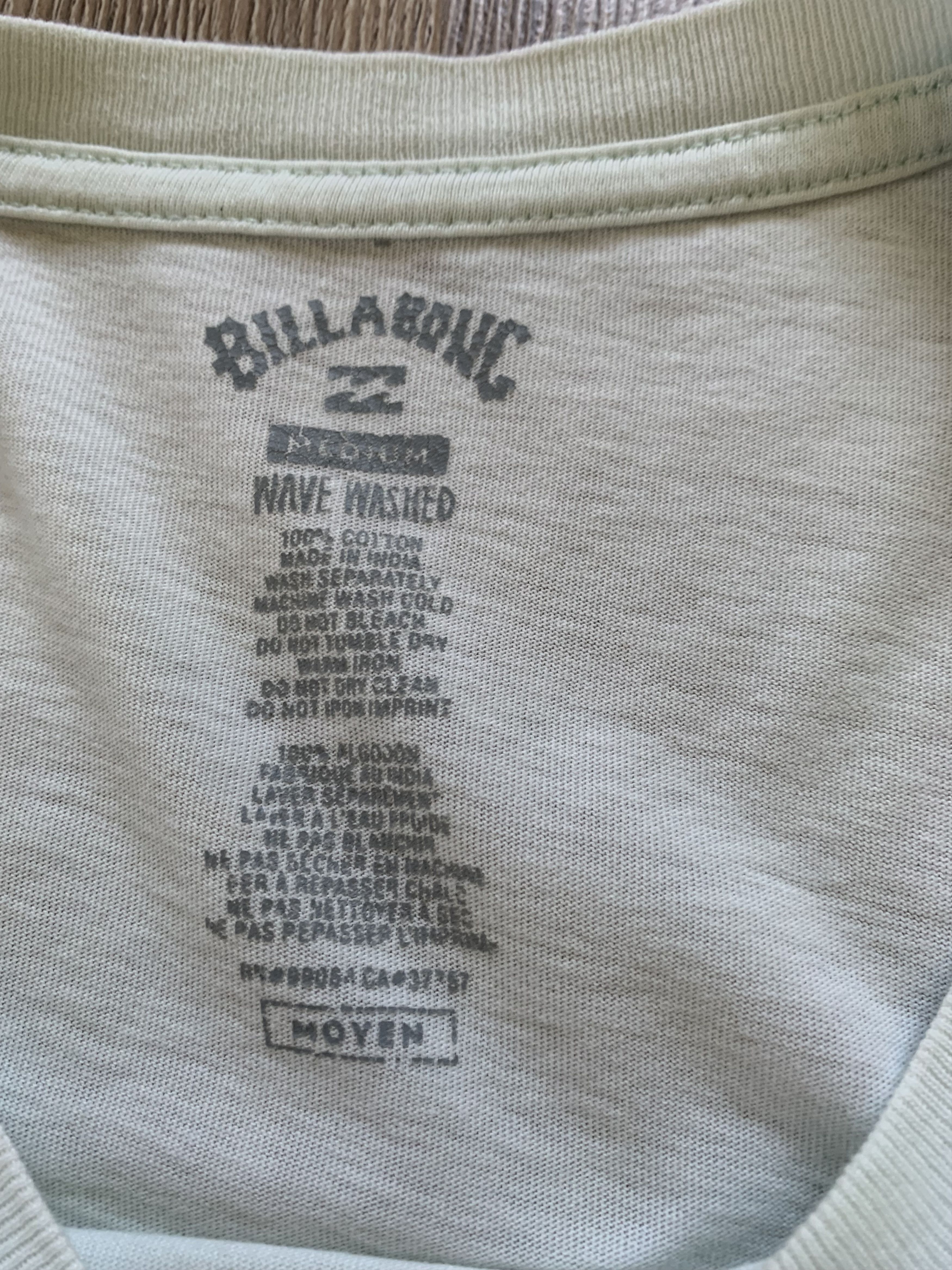 Billabong × Vintage Vintage Billabong Wave Washed Tee Shirt Size US M / EU 48-50 / 2 - 5 Thumbnail