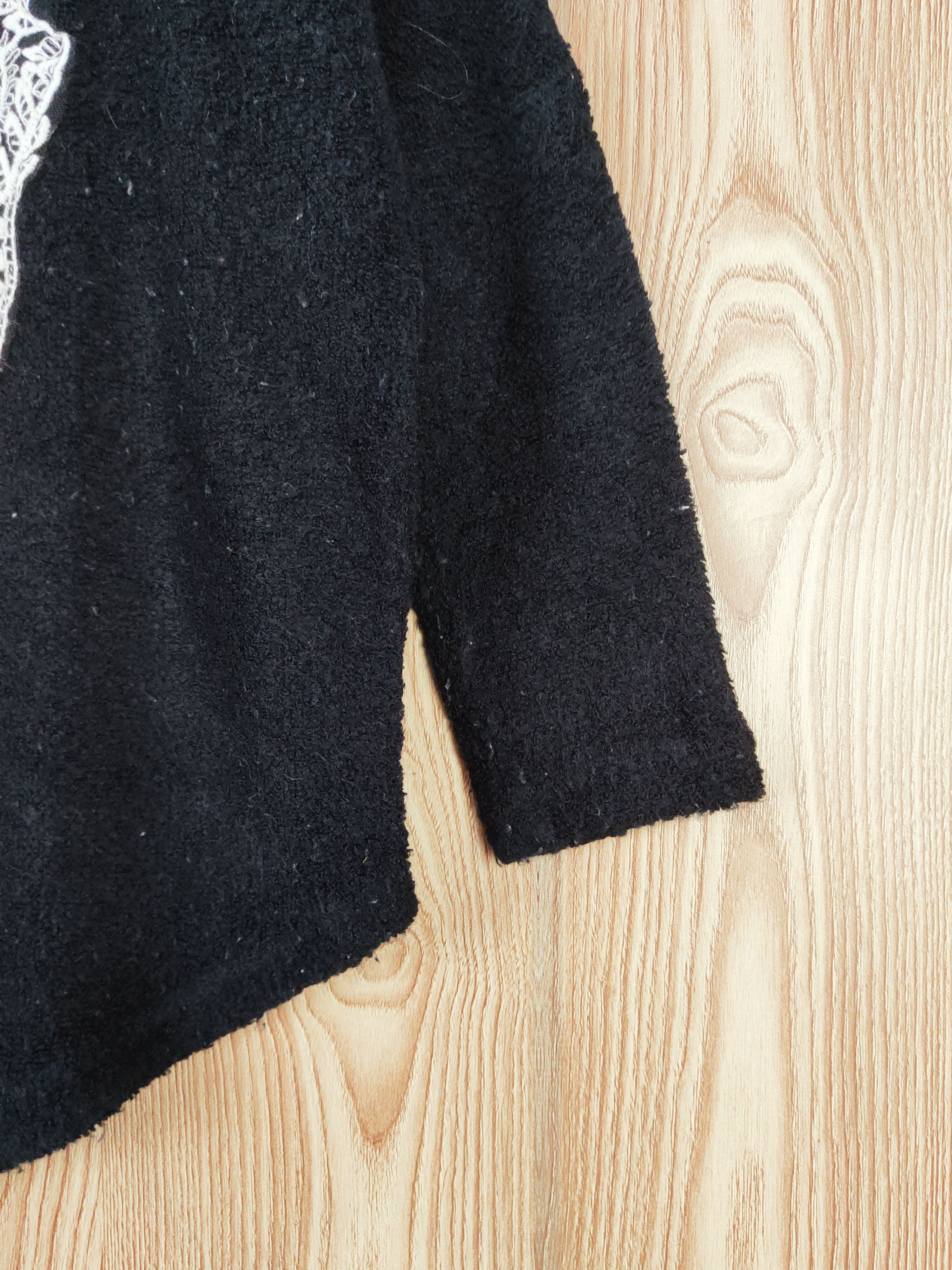 Japanese Brand Japan vintage Black Skull Knitwear Sweatshirts #W668 Size L / US 10 / IT 46 - 7 Thumbnail