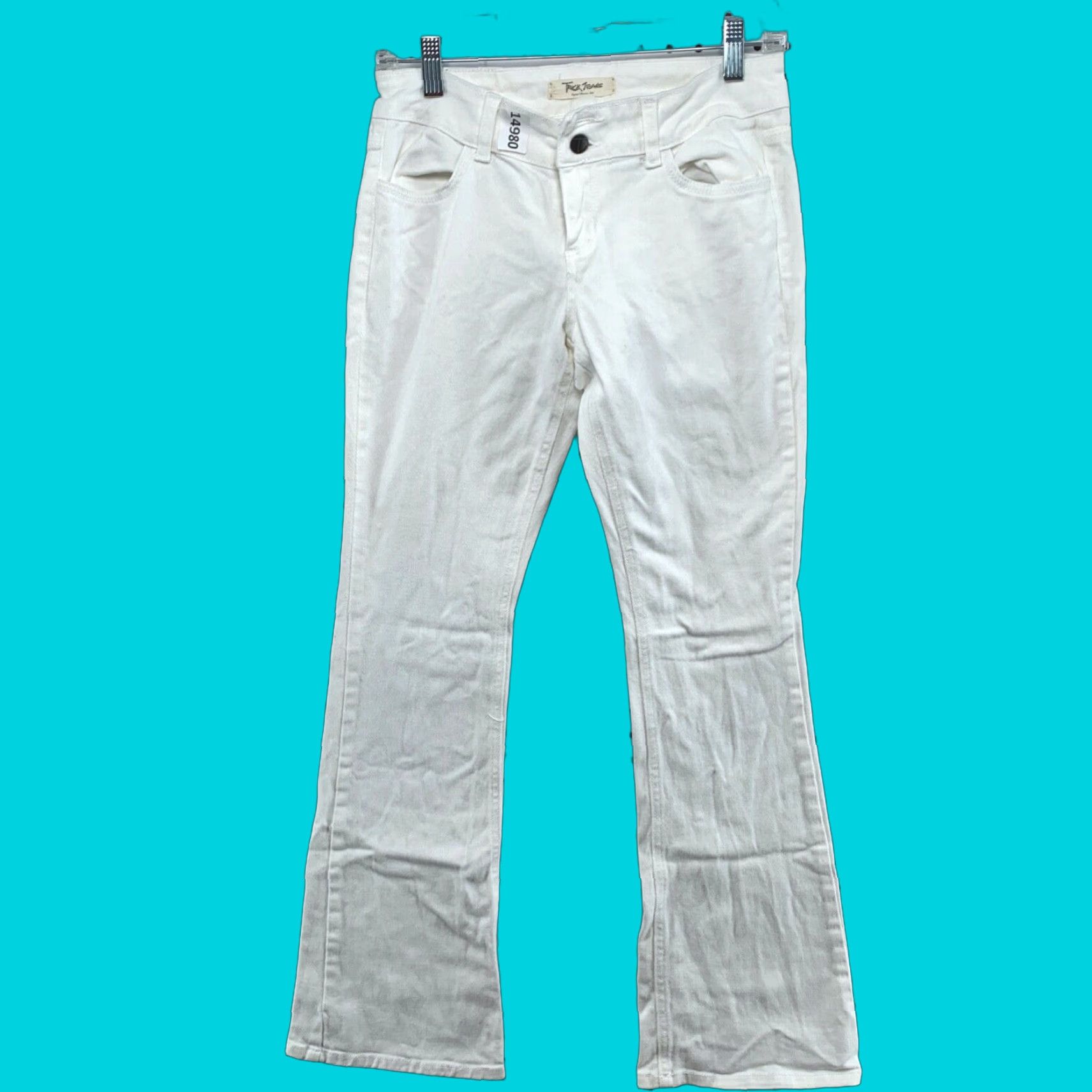 Denime Truck Jeans Womens White 7 Jeans 28X30 Denim Pants Size 28" / US 6 / IT 42 - 1 Thumbnail