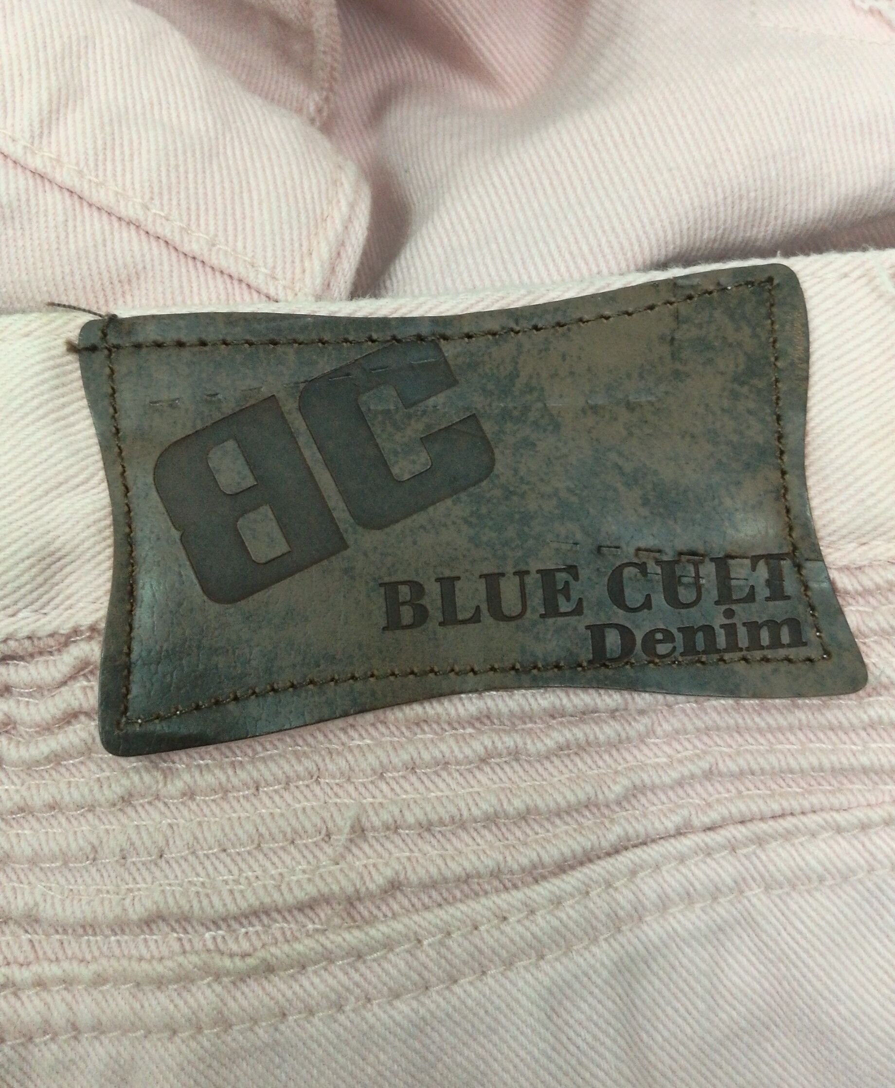 Japanese Brand Vintage Japanese Jeans Ripped Design Blue Cult Denim Size 36" / US 14 / IT 50 - 12 Thumbnail