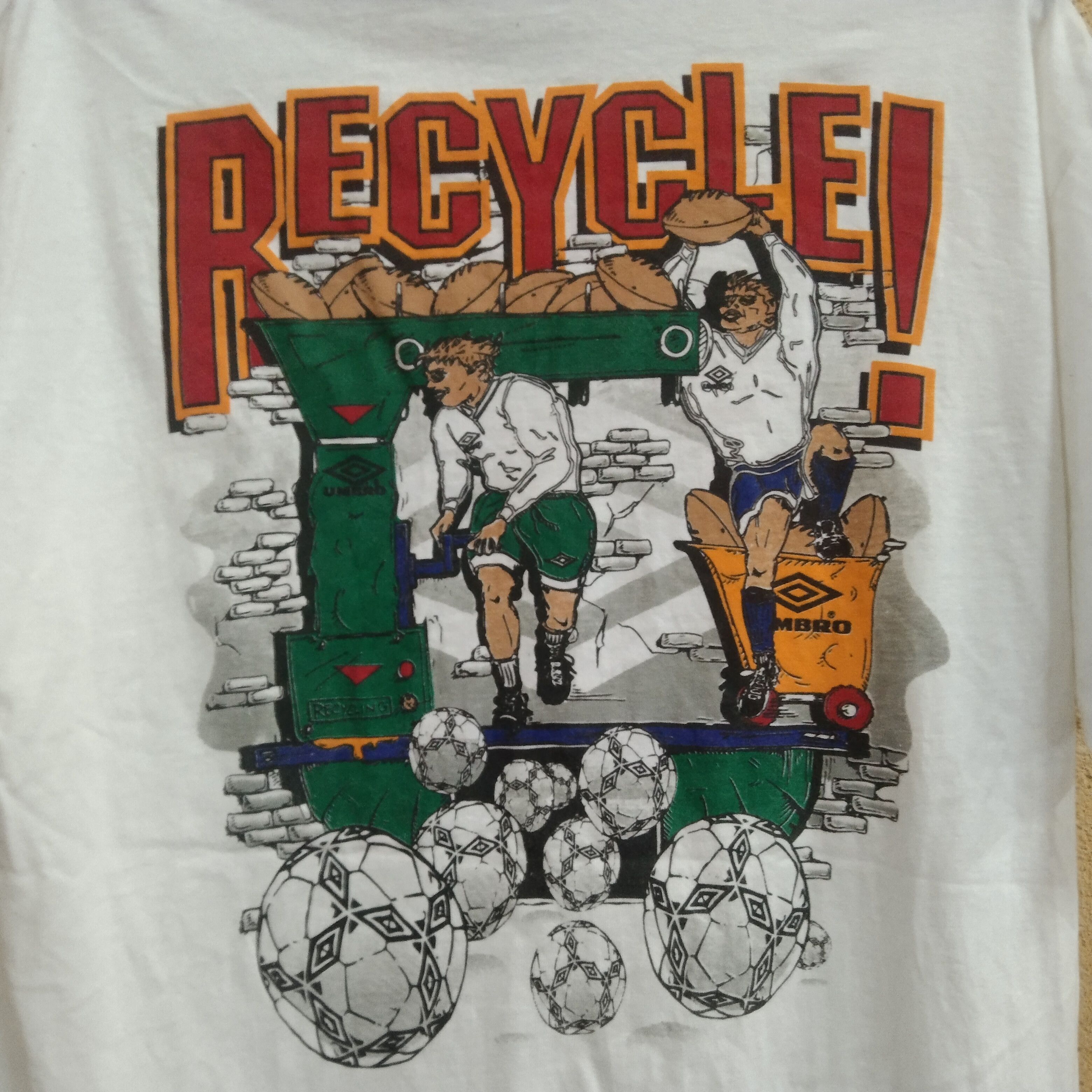 Umbro × Vintage Vintage Umbro tee Size US XL / EU 56 / 4 - 1 Thumbnail