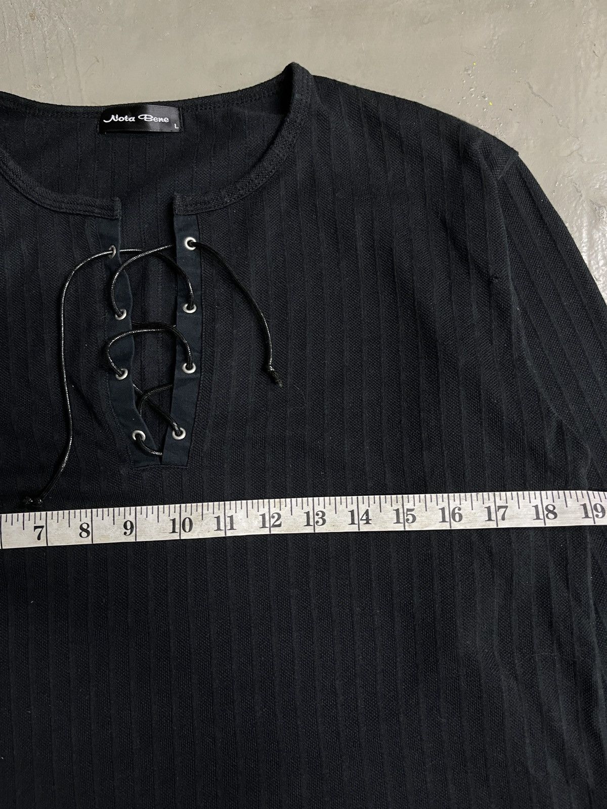 Greg Lauren Nota Bene Leather Rope Visvim RRL GREG LAUREN Style Henley Size US M / EU 48-50 / 2 - 6 Thumbnail