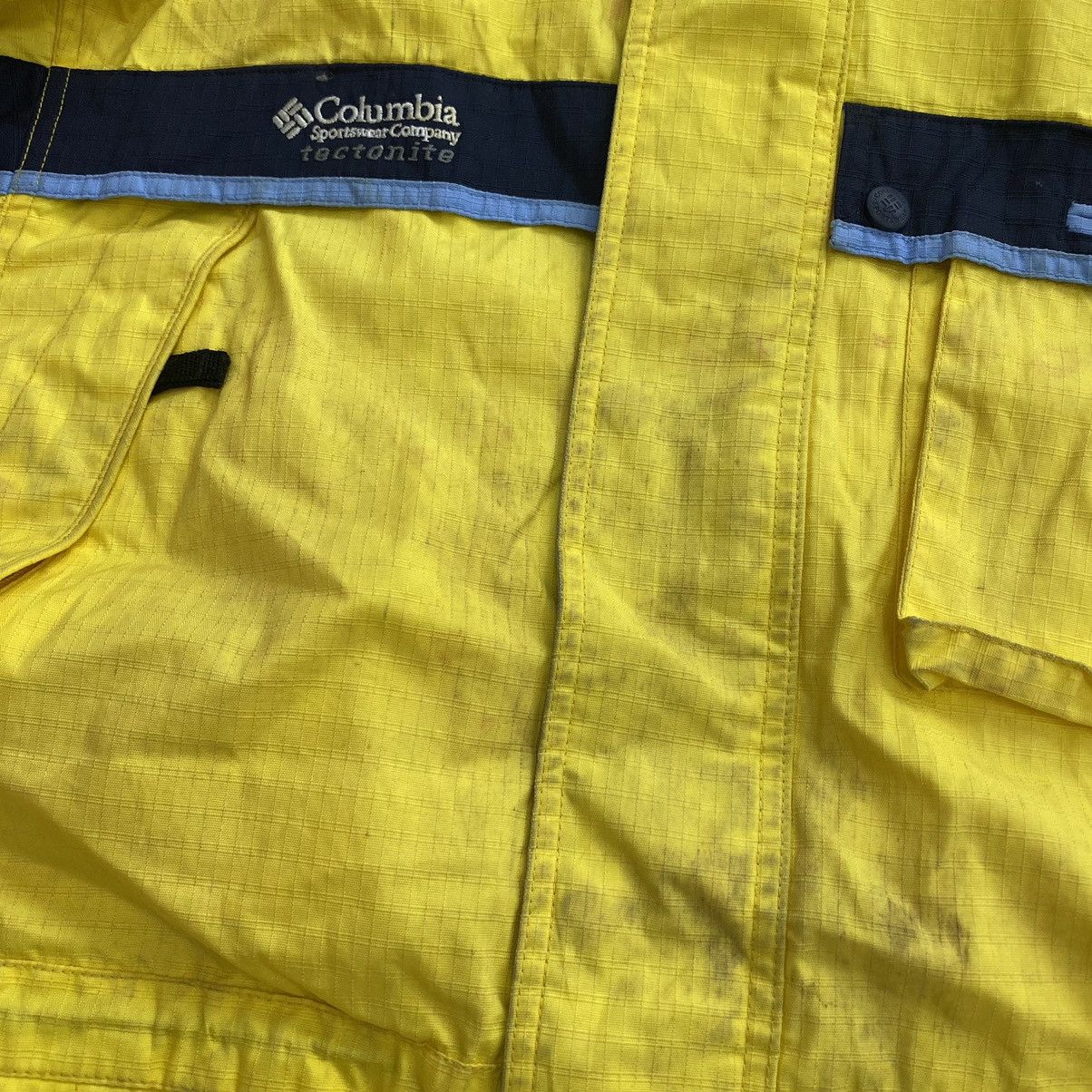 Columbia × Vintage Vintage COLUMBIA SPORTWEAR USA Yellow Windbreaker Winter Size US XL / EU 56 / 4 - 10 Thumbnail