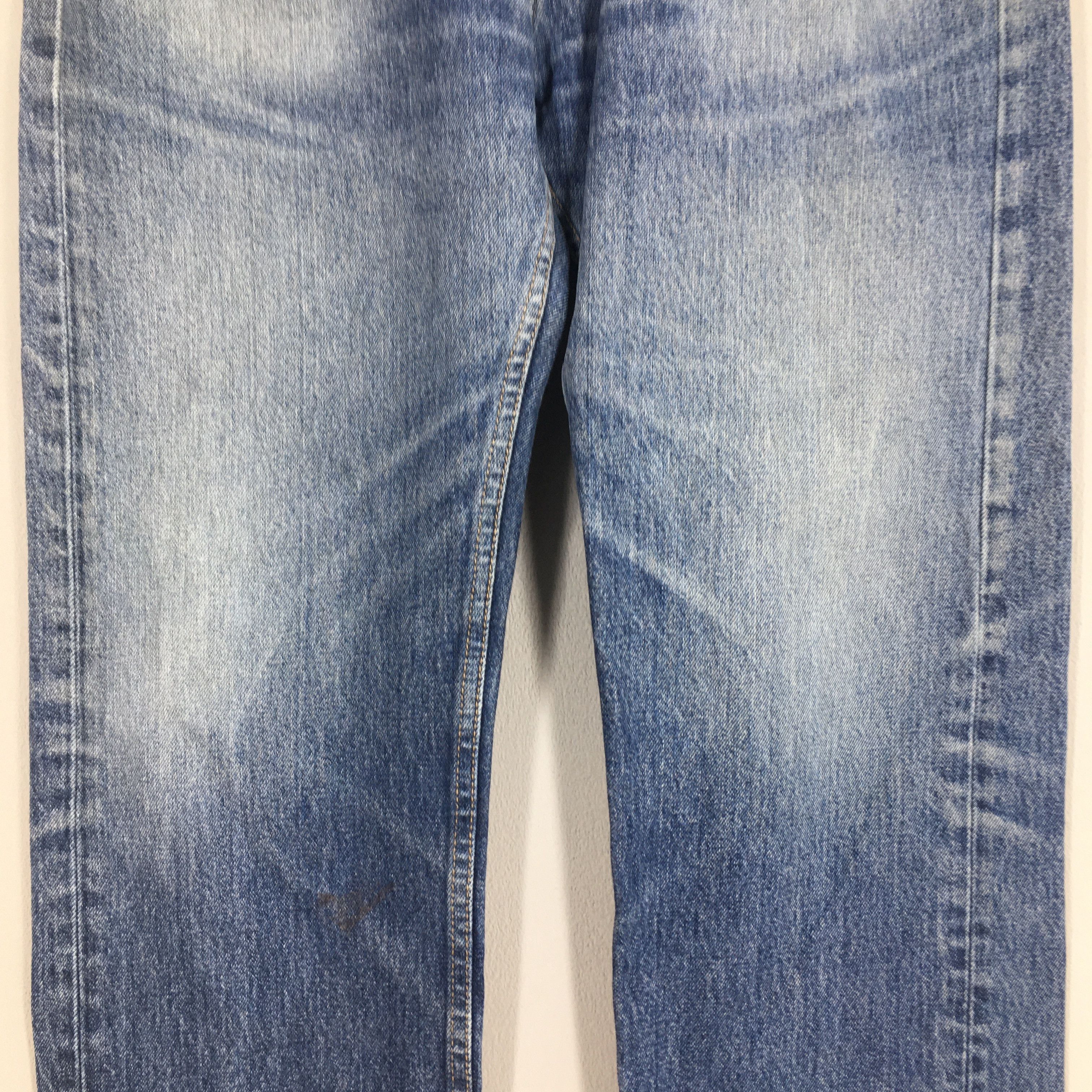 Levi's Size 36x30 Vintage Levi's 505 Regular Fit Wash Jeans S1948 Size US 36 / EU 52 - 3 Thumbnail