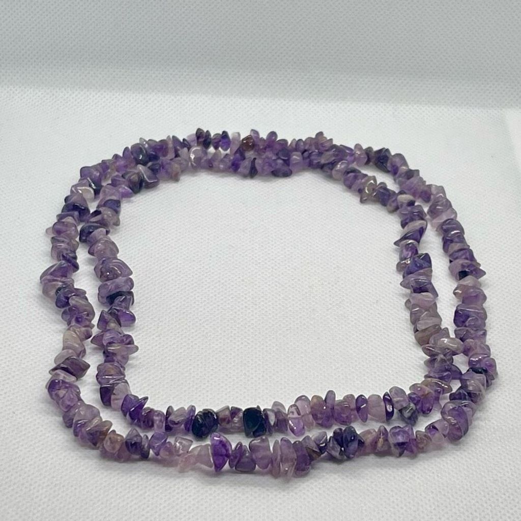 Other Beautiful Vintage Genuine Amethyst Chip Necklace Womens Size ONE SIZE - 5 Thumbnail
