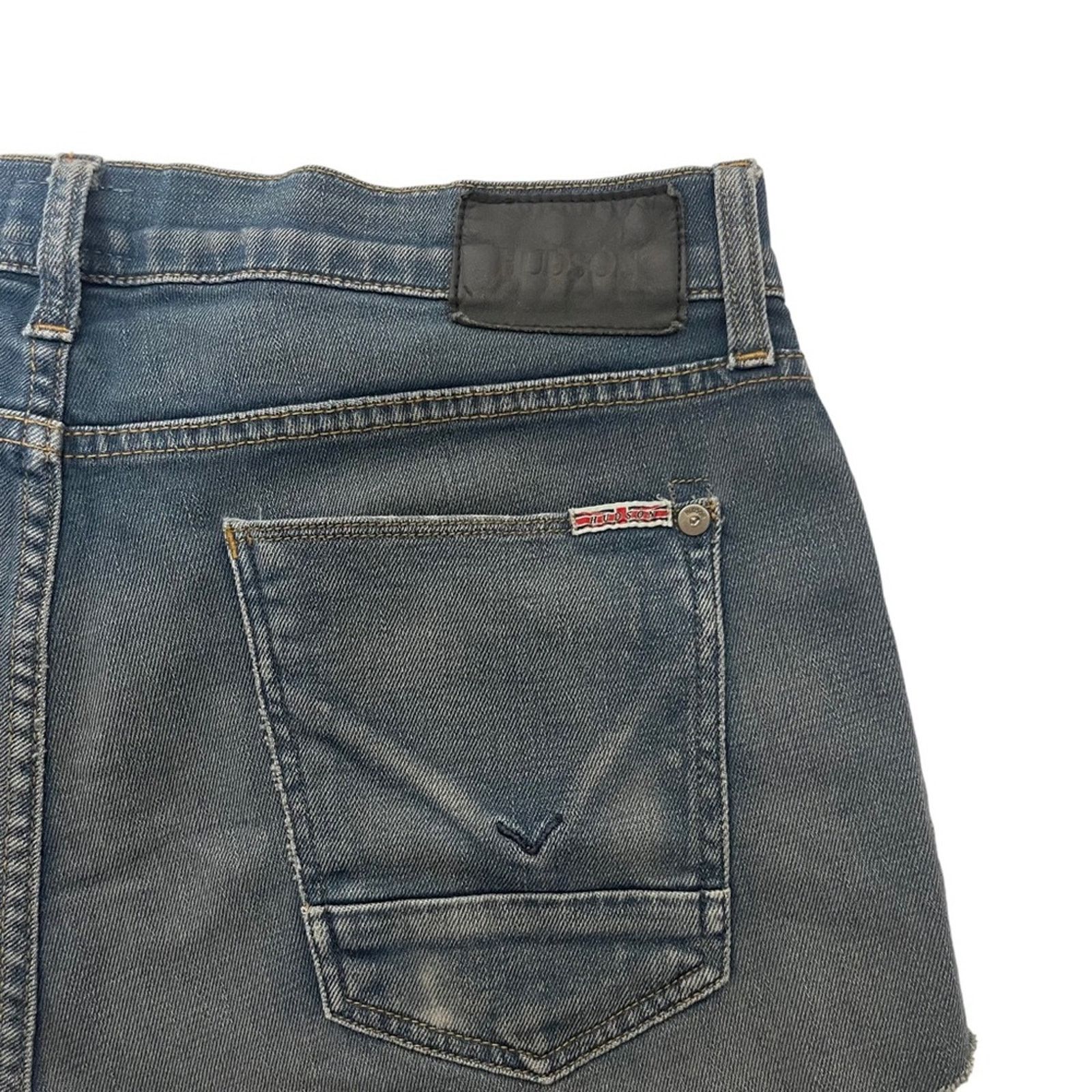 Hudson Hudson Blake Slim Straight Medium Wash Blue Denim Short 32 Size 32" / US 10 / IT 46 - 5 Thumbnail