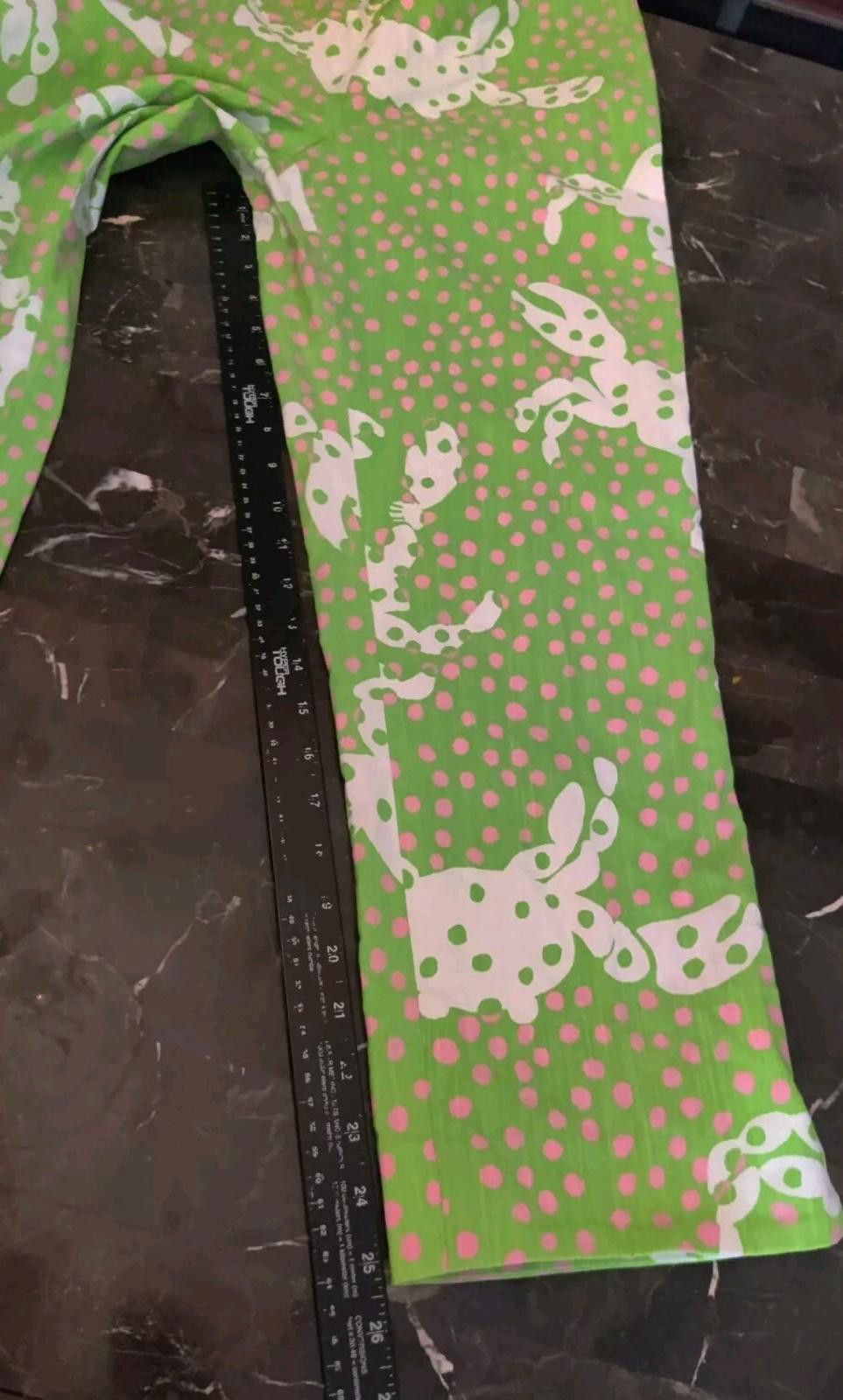 Other Lilly Pulitzer Originals Not So Crabby Green Capri Cropped P Size 32" / US 10 / IT 46 - 9 Thumbnail