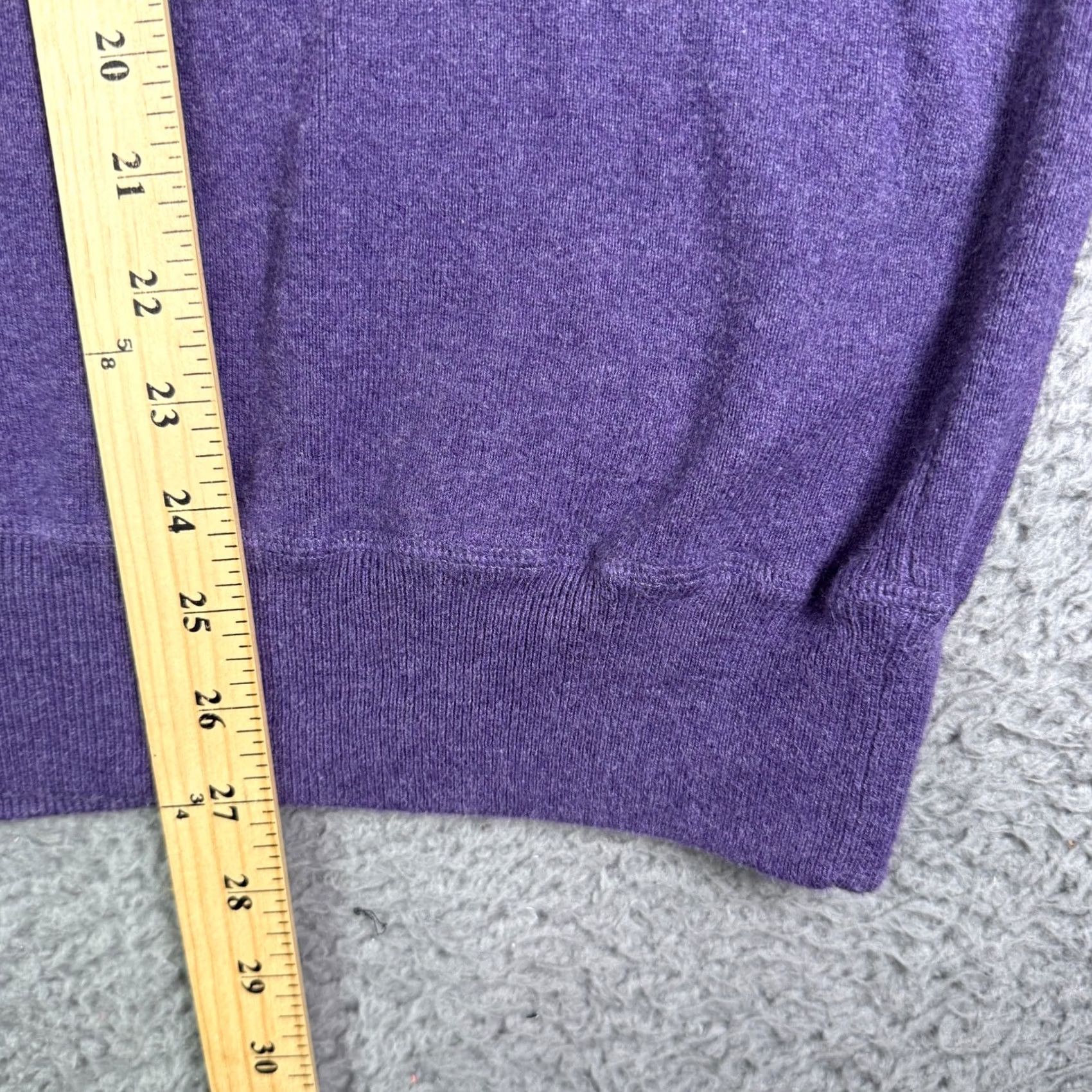 Polo Ralph Lauren VINTAGE Polo Ralph Lauren Crewneck Sweatshirt Mens 2XL Purple Pullover Knit Hoodie Size US XXL / EU 58 / 5 - 6 Thumbnail