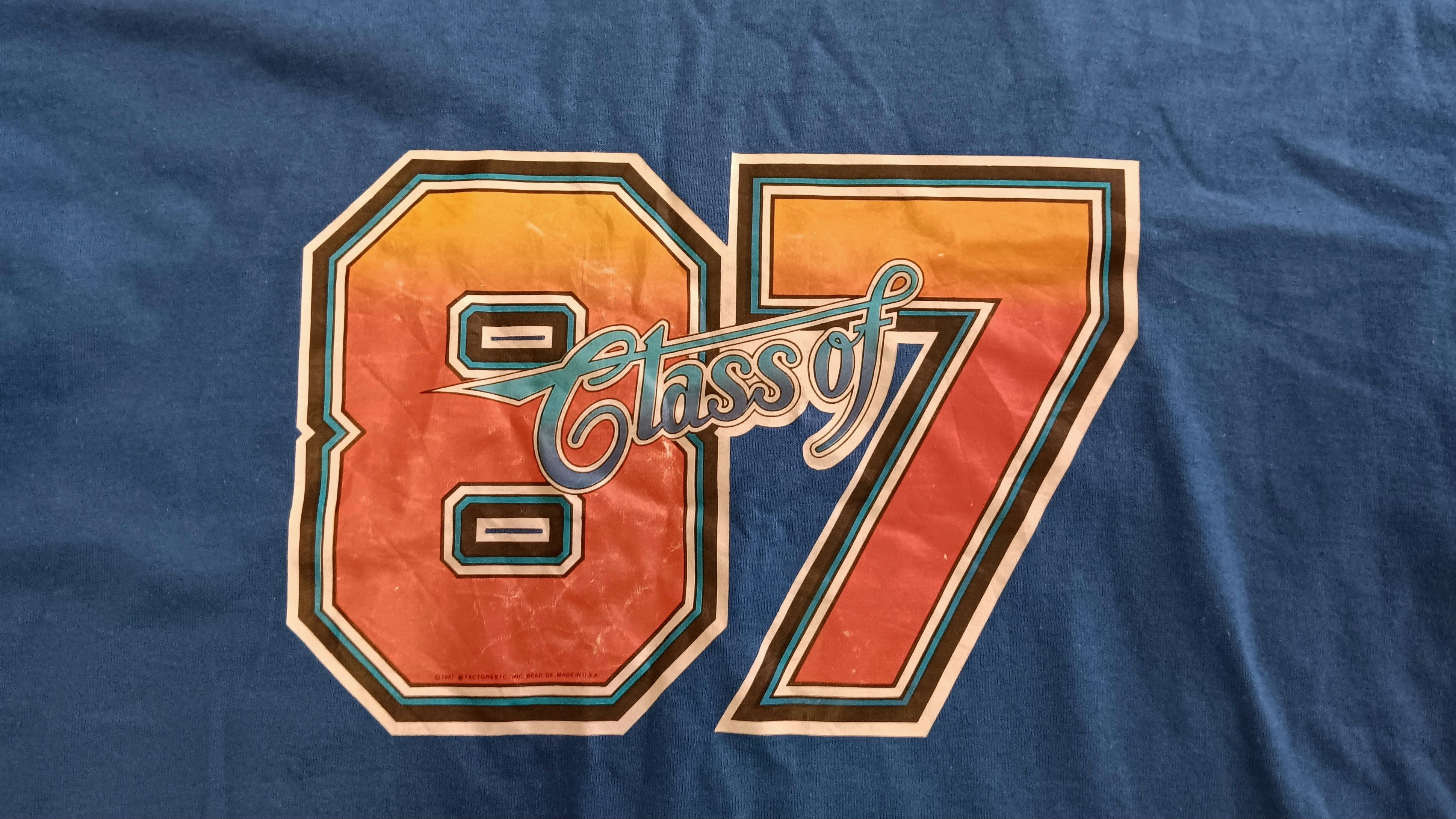 Other Vintage | ©️1981 Class Of 87 Shirt Size US XL / EU 56 / 4 - 6 Thumbnail