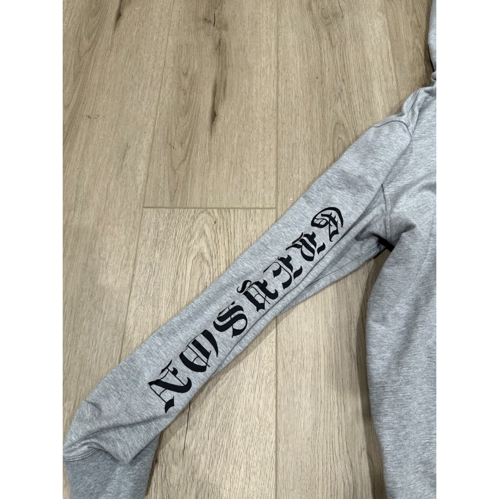 Vintage greyson Men’s Hoodie Golf Pullover Hooded Regular Sleeve Spell out Size M Gray Cotton Fleece Sweatshirt Sports 90s? Size US M / EU 48-50 / 2 - 5 Thumbnail
