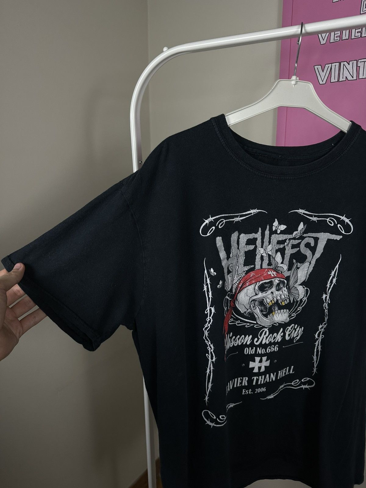Vintage HellFest 2006 T Shirt Rock Band Tee Skull Size US L / EU 52-54 / 3 - 6 Thumbnail