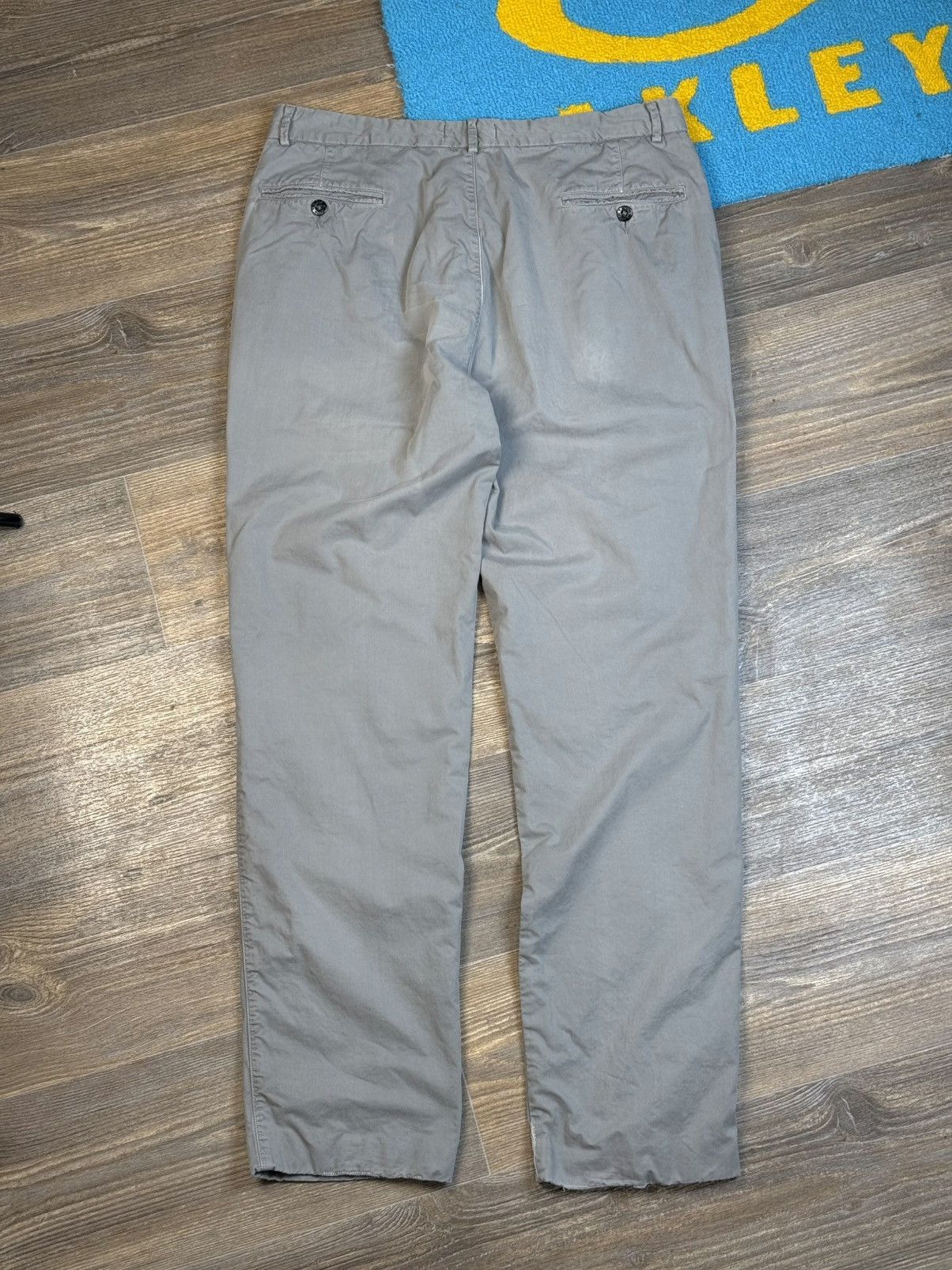 Stone Island × Vintage Vintage Stone Island Gray Chino Trousers Pant Size US 36 / EU 52 - 9 Thumbnail