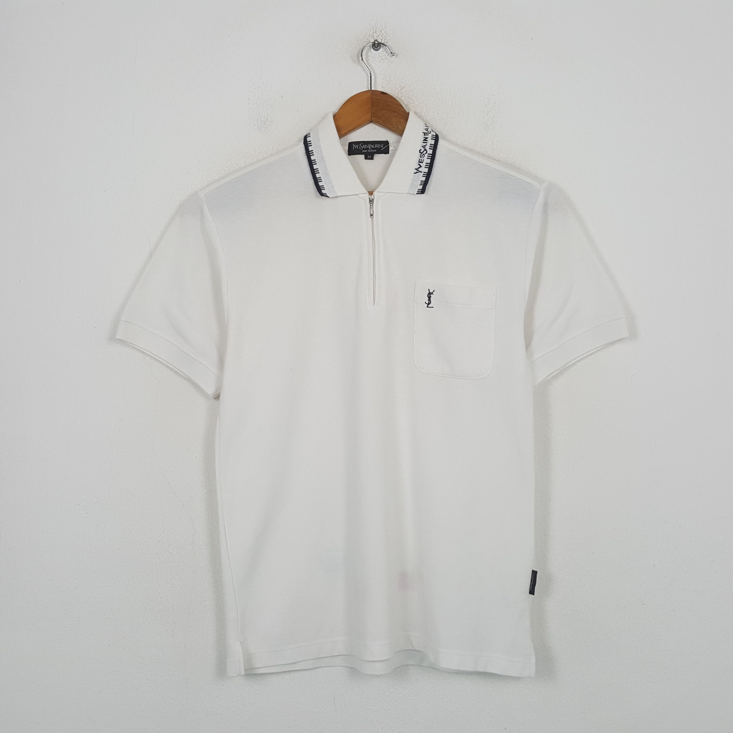 Yves Saint Laurent Vintage Yves Saint Laurent Luxury Italy Brand Shirt C301N35 Size US L / EU 52-54 / 3 - 1 Thumbnail