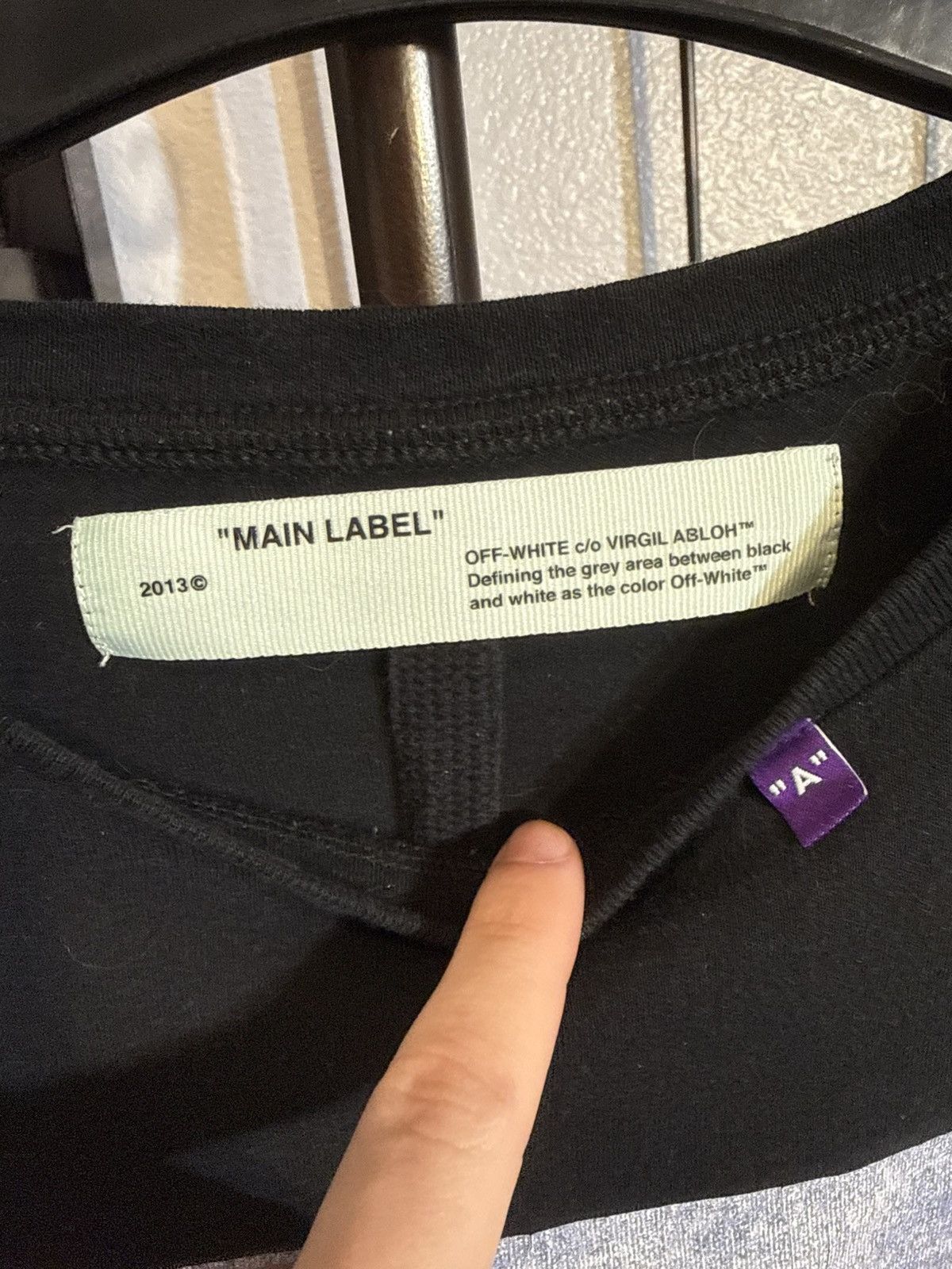 Off-White Off-White tee Size US L / EU 52-54 / 3 - 3 Thumbnail