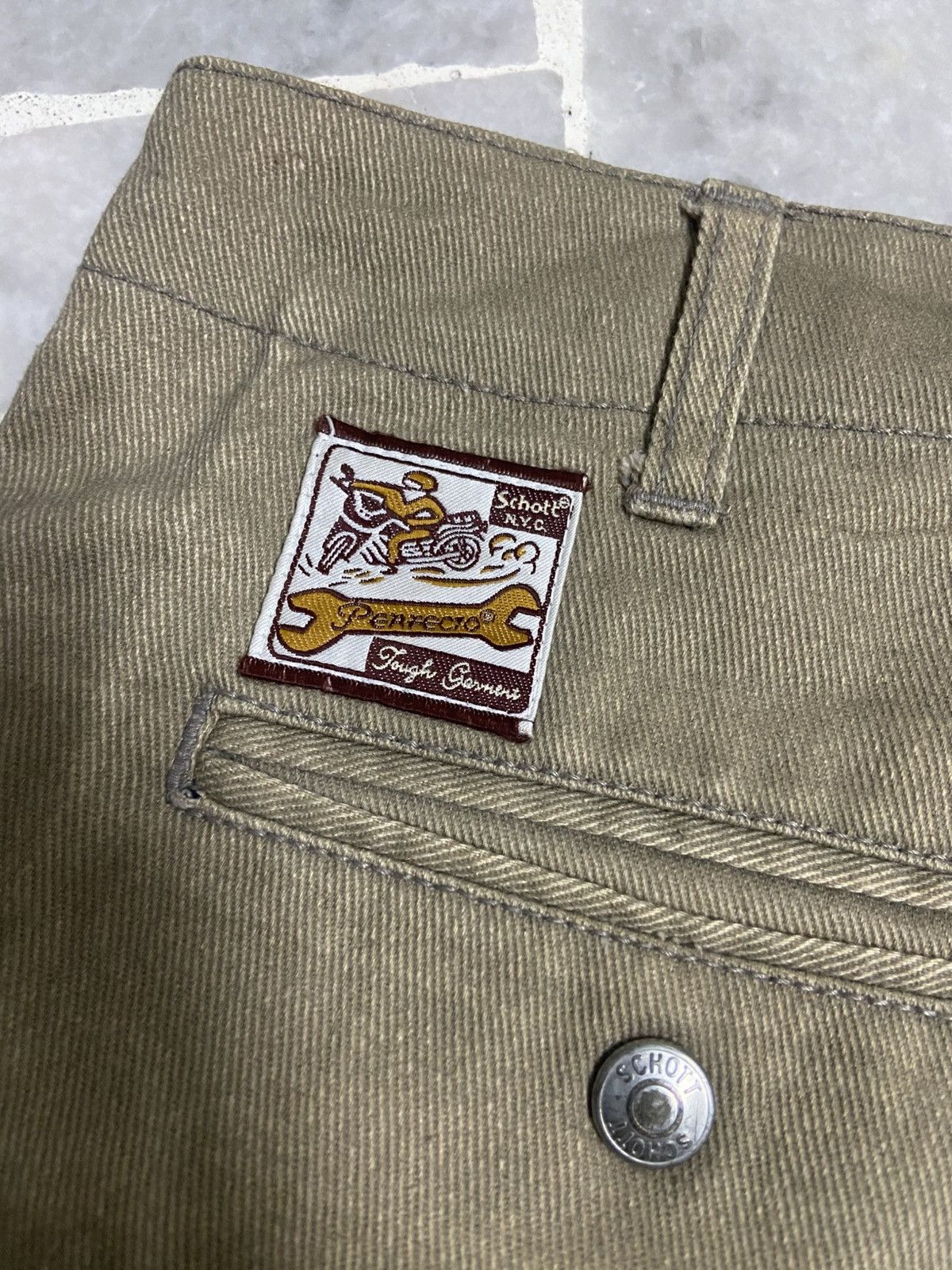 Schott × Vintage Vintage Schott Perfecto Works Pants Size US 30 / EU 46 - 4 Thumbnail