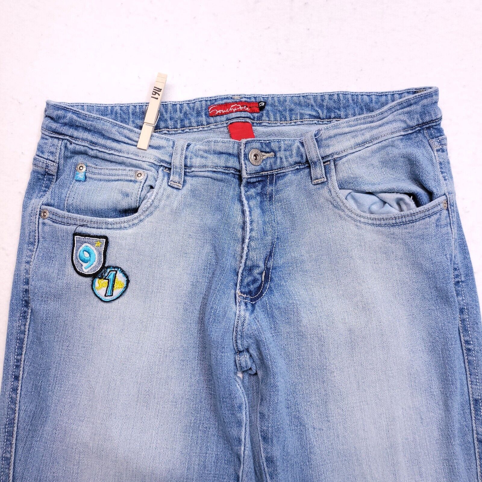 Southpole SouthPole Casual Button Zip Denim Jeans Womens Size 13 Blue Size 32" / US 10 / IT 46 - 1 Thumbnail