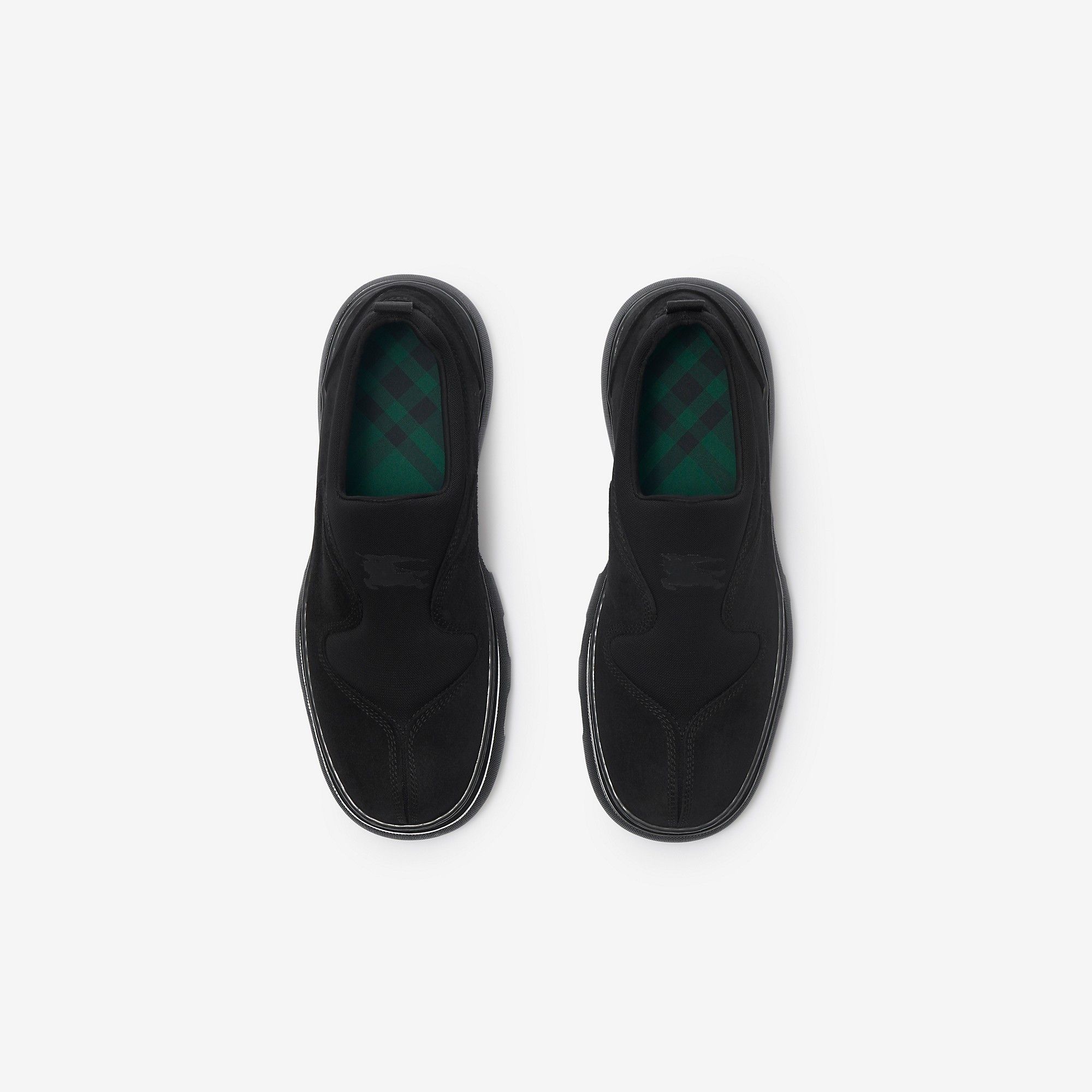Burberry o1w1db10125 Suede Foam Sneakers in Black Size US 7.5 / EU 40-41 - 5 Thumbnail
