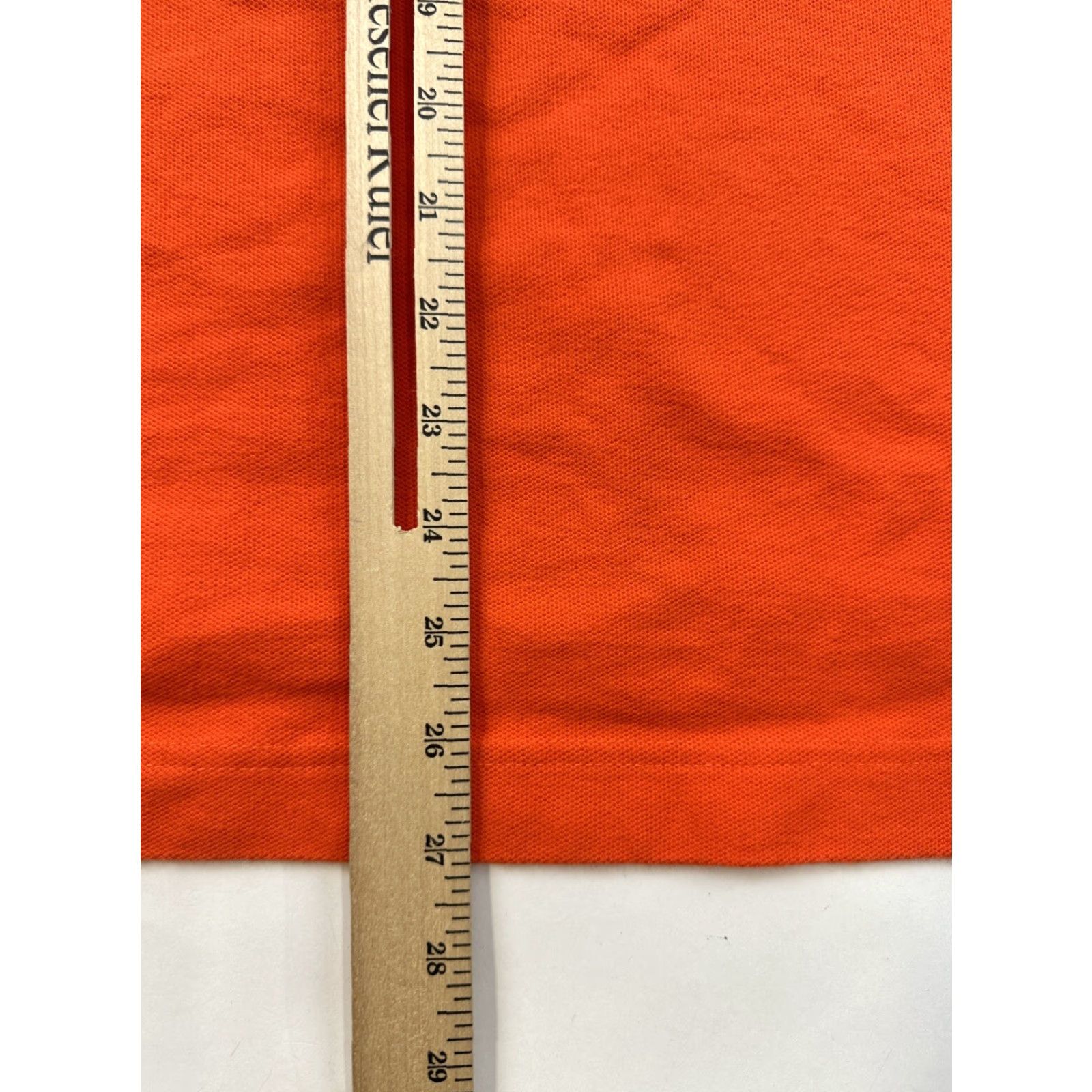 Tommy Hilfiger Tommy Hilfiger Polo Shirt Men L Orange Short Sleeve Mini Flag Logo Size US L / EU 52-54 / 3 - 5 Thumbnail