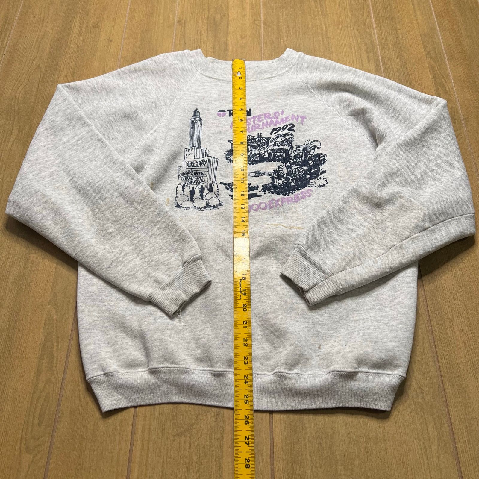Hanes Vintage 90s Tegel Masters Tournament Sweatshirt USA XL Tech Size US XL / EU 56 / 4 - 5 Thumbnail
