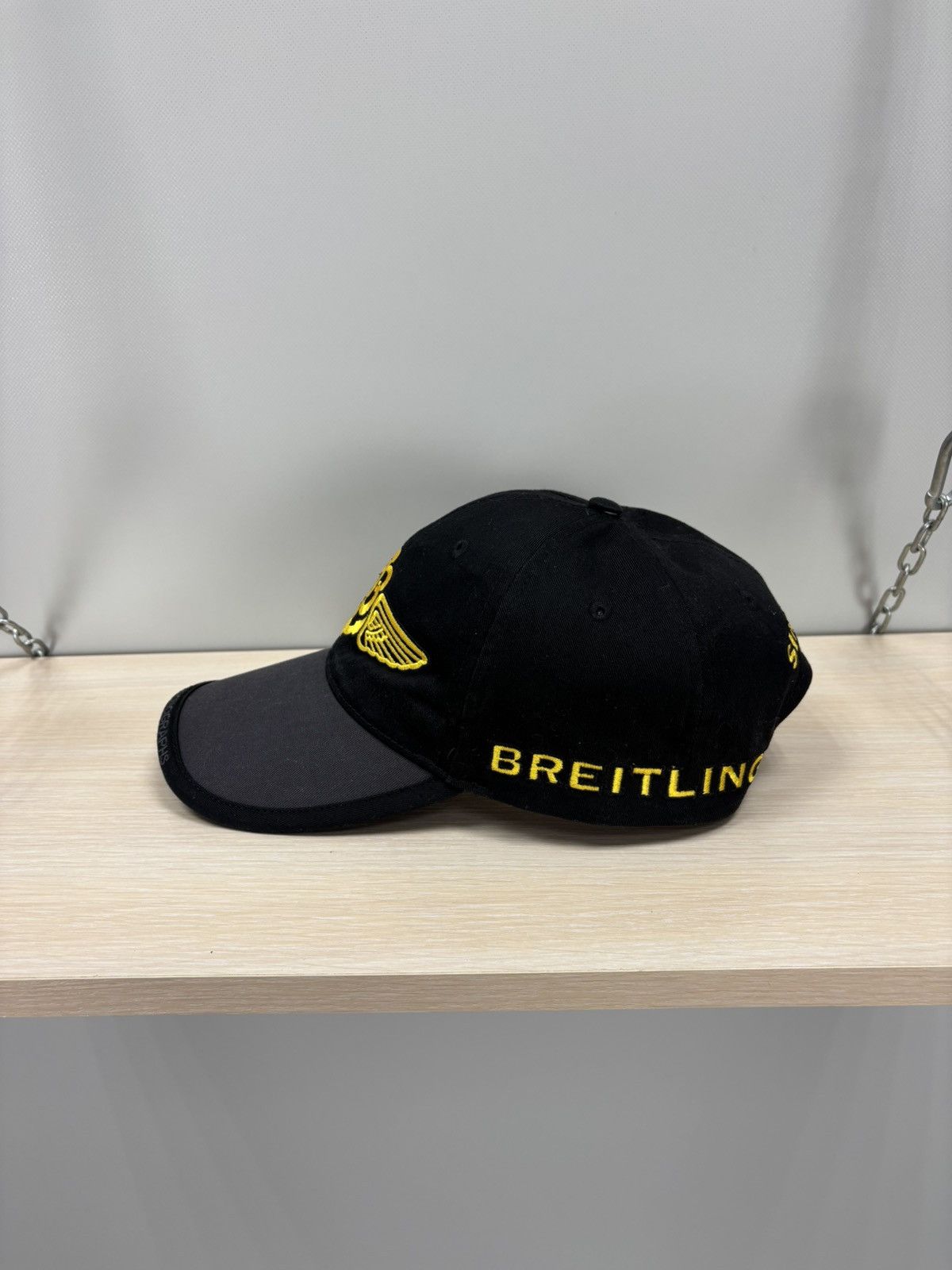 Breitling Mens cap Breitling Color Black/Gray Size ONE SIZE - 4 Thumbnail