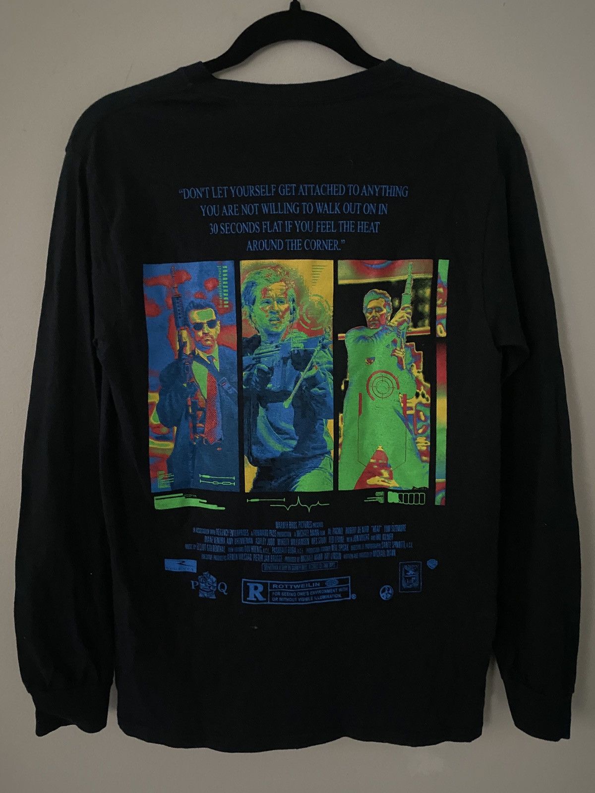 Vintage Vintage 1995 Heat Promo LS Tee Size US S / EU 44-46 / 1 - 2 Thumbnail