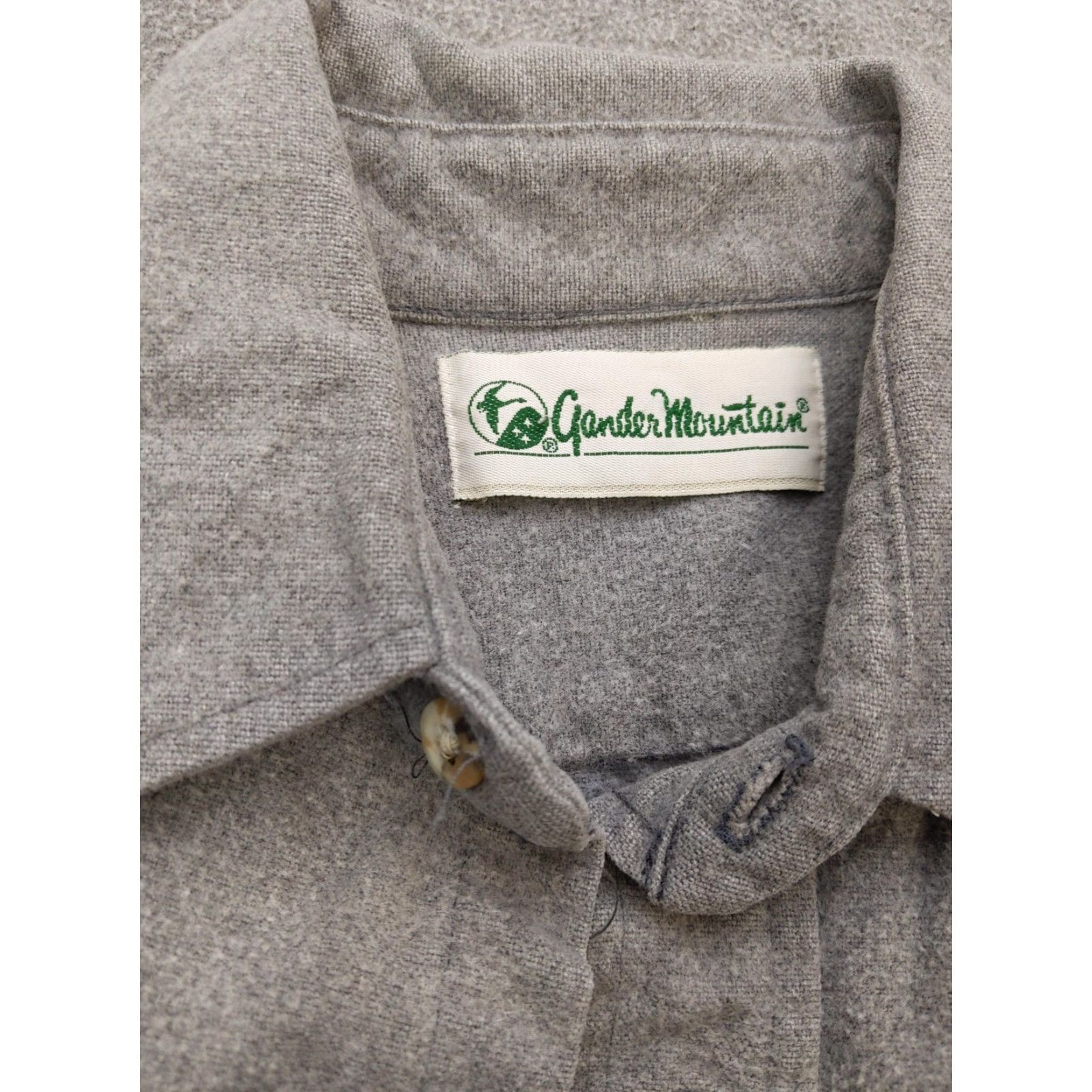 Vintage VINTAGE Gander Mountain Shirt Mens M Gray Flannel Heavy Thick Workwear USA Size US M / EU 48-50 / 2 - 4 Thumbnail