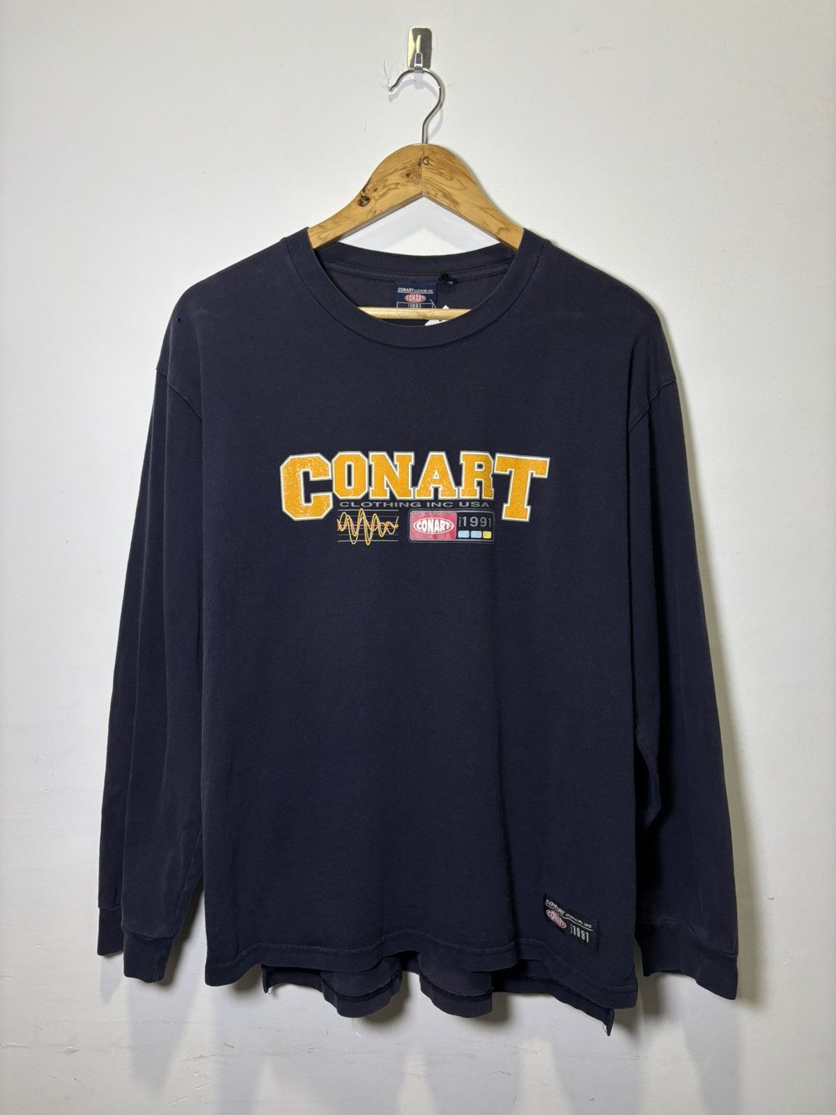 Vintage Vintage Conart Longsleeve Tshirt Size US M / EU 48-50 / 2 - 1 Thumbnail