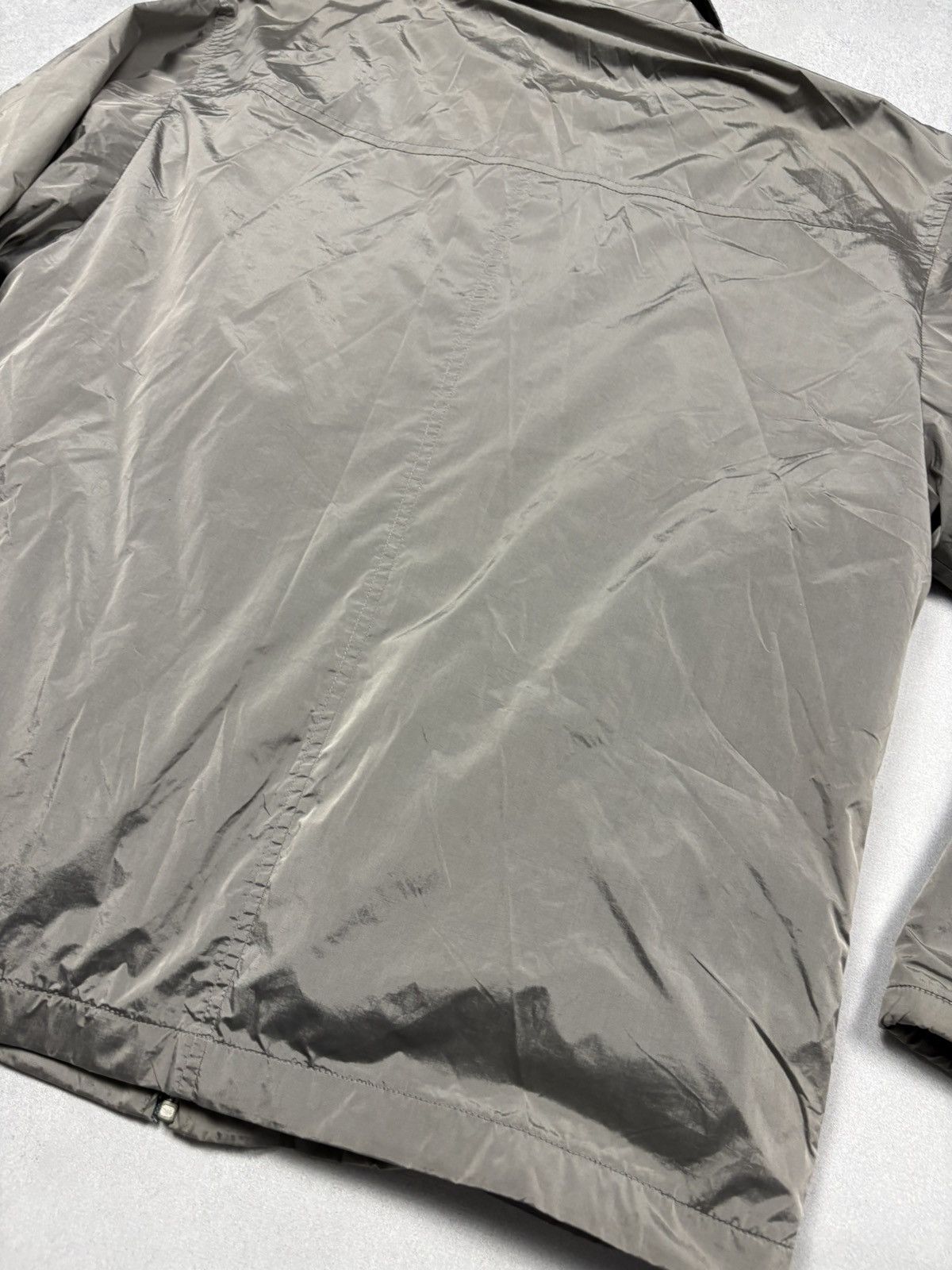 Calvin Klein Calvin Klein Jeans Nylon Metal Silver Jacket Vintage 00s Y2K Size US M / EU 48-50 / 2 - 22 Thumbnail