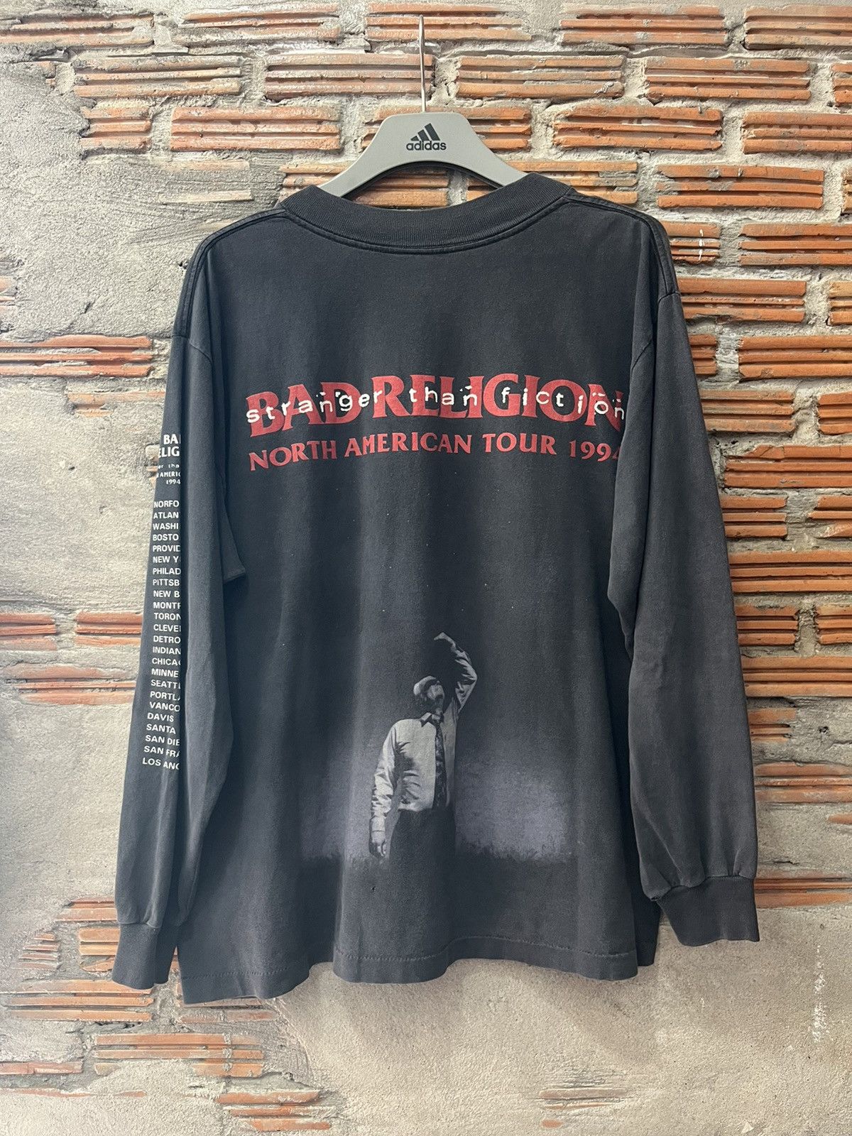 Band Tees Vtg BAD RELIGION Strager than fiction North america 1994’s Size US XL / EU 56 / 4 - 3 Thumbnail