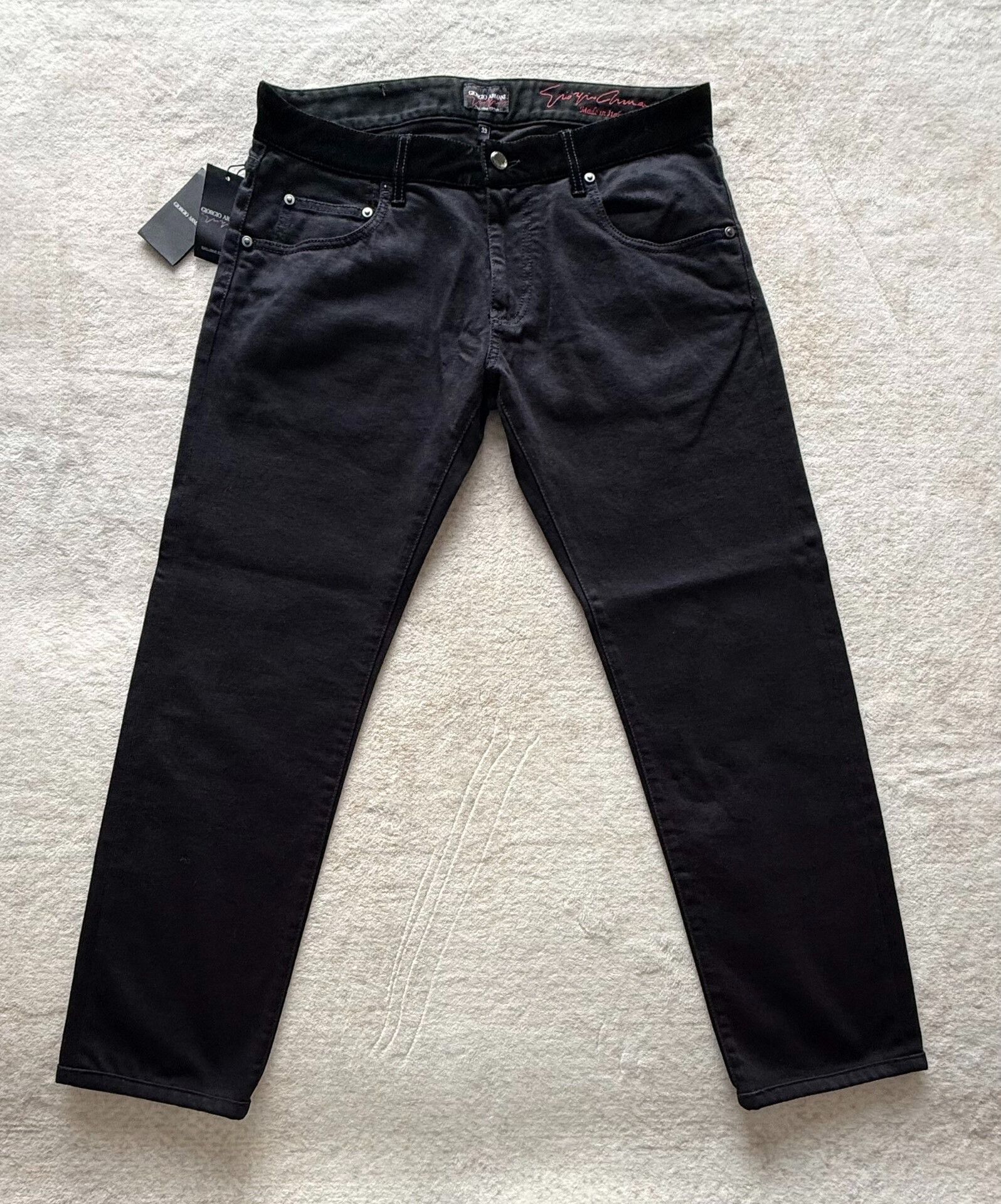 Giorgio Armani Exclusive Edition Black Jeans