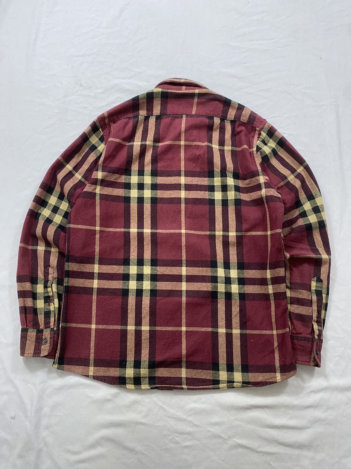 Burberry Vintage Burberry Brit button ups flannel long sleeve Size US L / EU 52-54 / 3 - 2 Thumbnail
