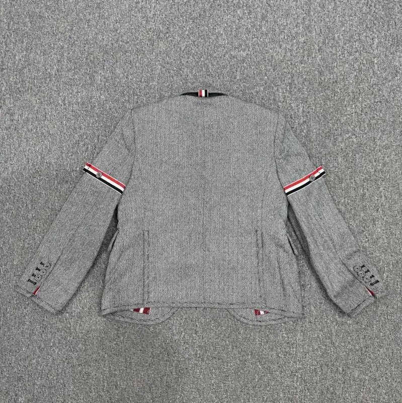 Thom Browne Gray Wool Women's Jacket .