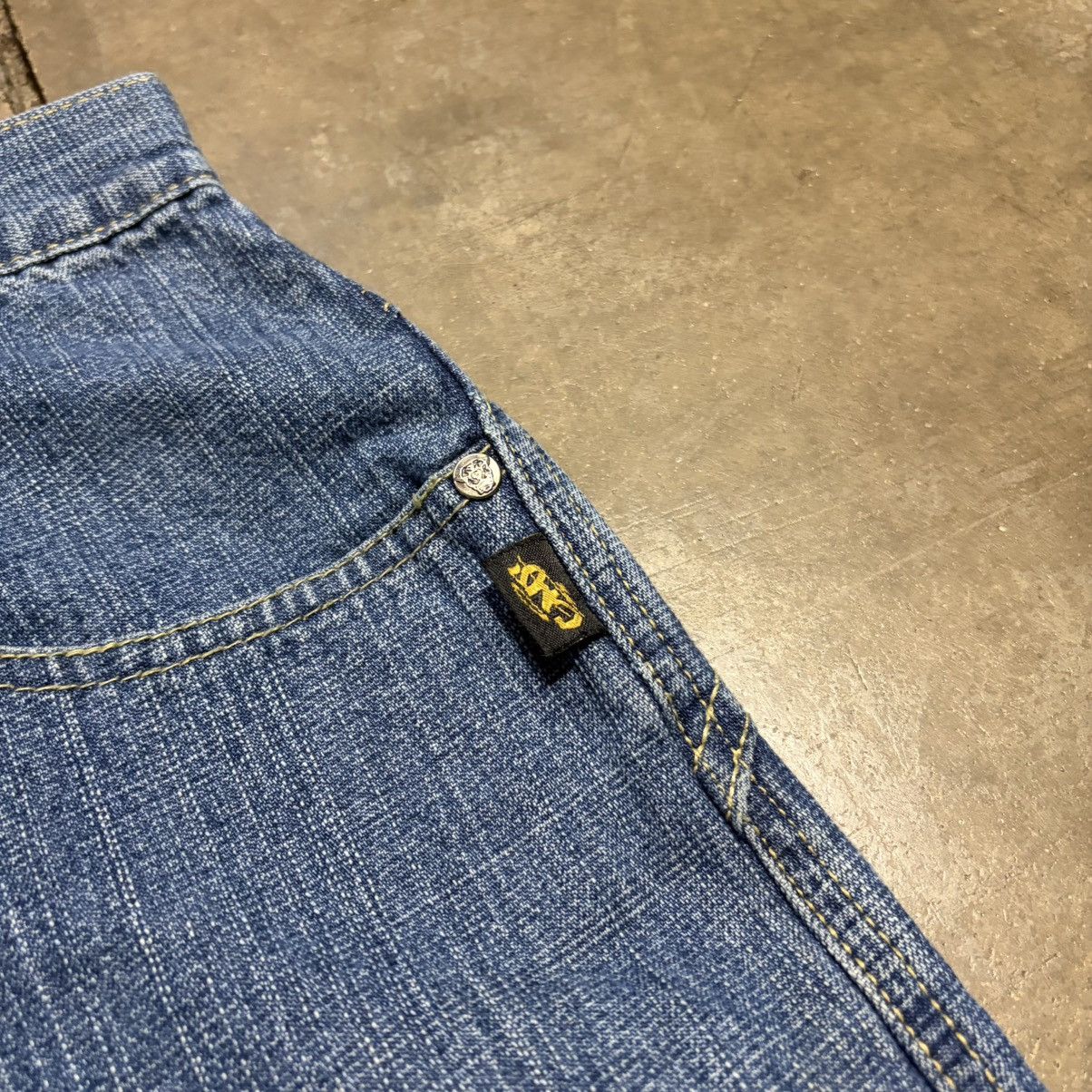 Southpole Vintage Y2K GiveMeFace GMF Baggy Denim Jeans Skater Wide Leg Size US 34 / EU 50 - 6 Thumbnail
