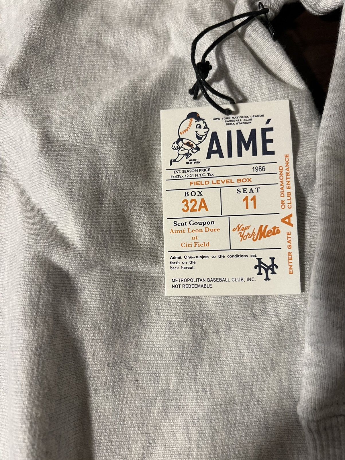 Aime Leon Dore Aime Leon Dore ALD New York Mets Chainstitch Crewneck Size US L / EU 52-54 / 3 - 12 Thumbnail