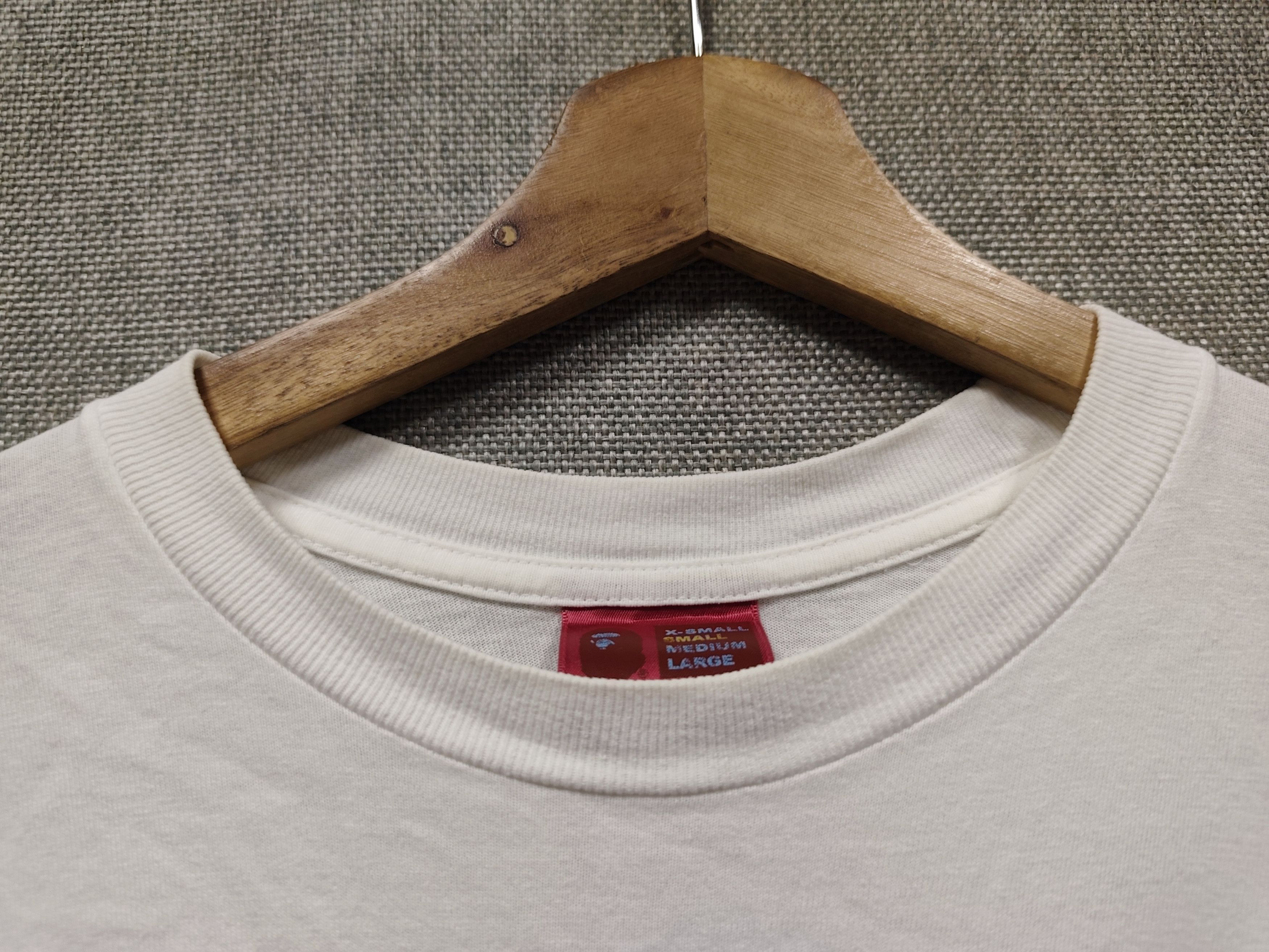Bape Bape Baby Milo French Fries Long Sleeve Tee Size US S / EU 44-46 / 1 - 8 Thumbnail