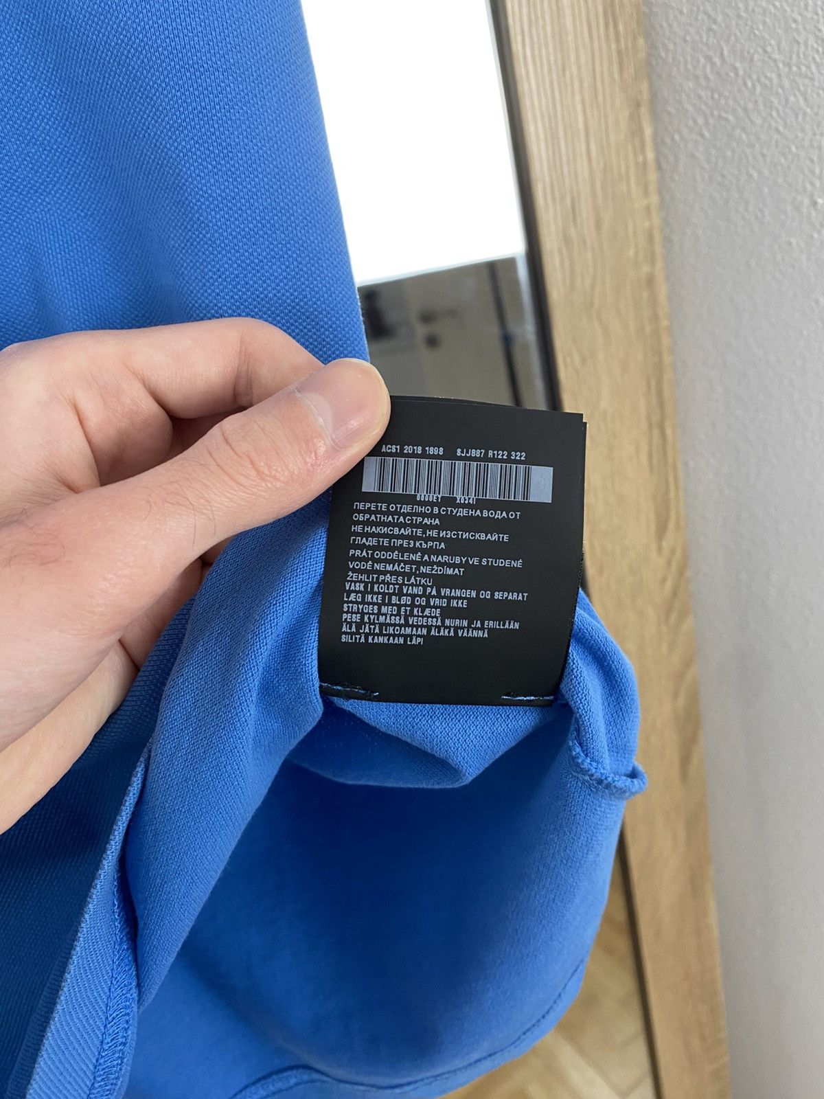 Prada Red Tab blue polo by Prada Milano Size US L / EU 52-54 / 3 - 12 Thumbnail