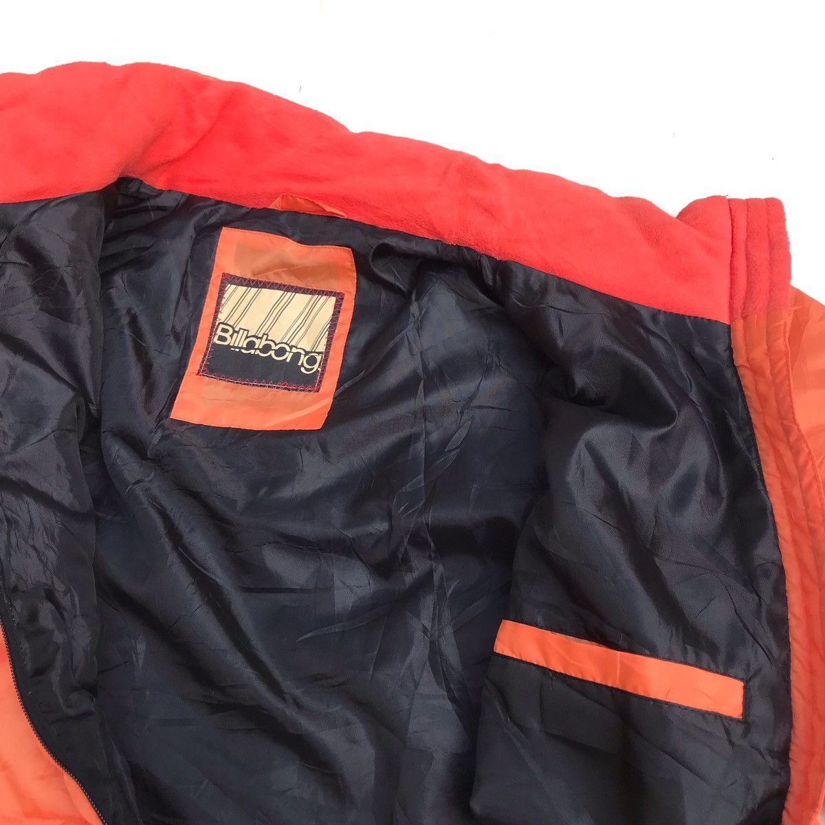 Billabong Vintage 90s Billabong Puffer Goose down bulang orange Jacket Size US M / EU 48-50 / 2 - 6 Thumbnail