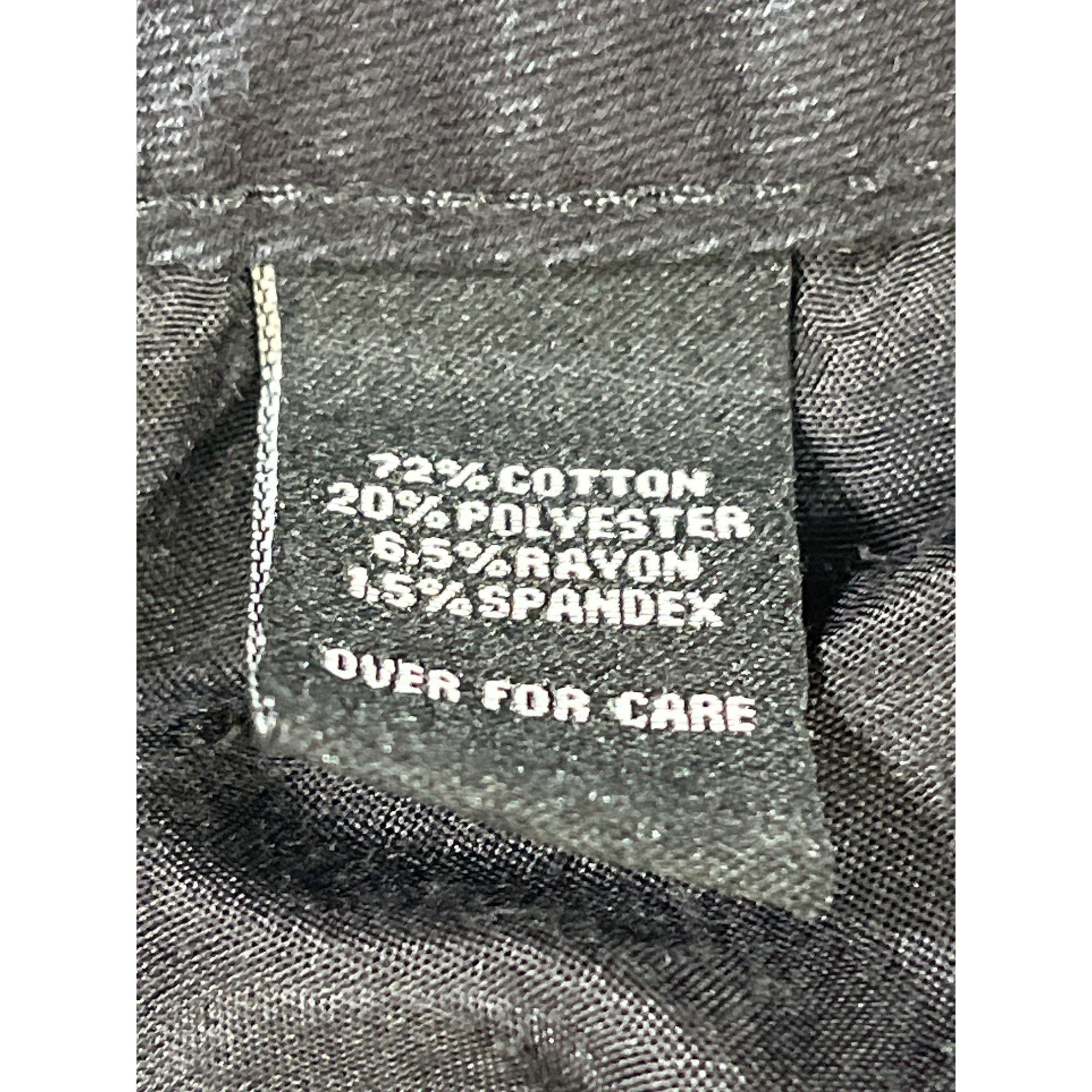 Other Ashley Stewart Women's Black Jeans/Skinny Size 14T SKU 5920 Size 36" / US 14 / IT 50 - 6 Thumbnail