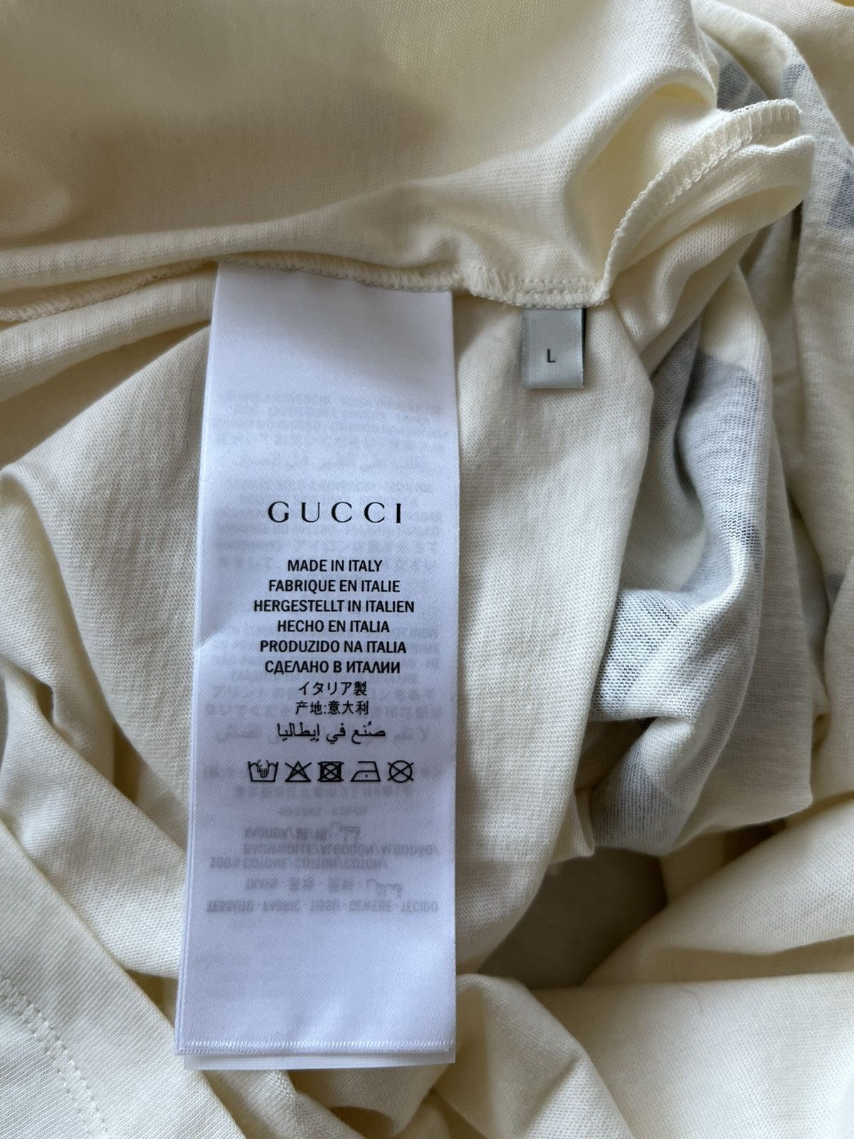 Gucci Gucci Super Runway Logo Internaive Tee T-shirt Brand New Size US L / EU 52-54 / 3 - 6 Thumbnail