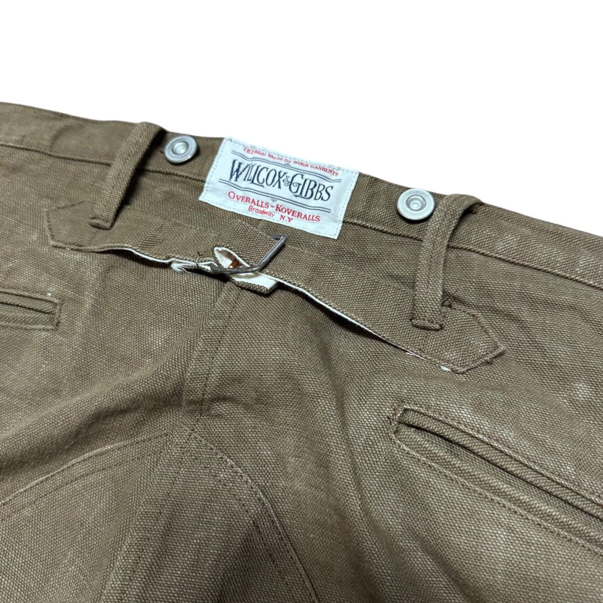 Vintage Willcox & Gibbs Duck Canvas Work Pants Size US 34 / EU 50 - 13 Thumbnail