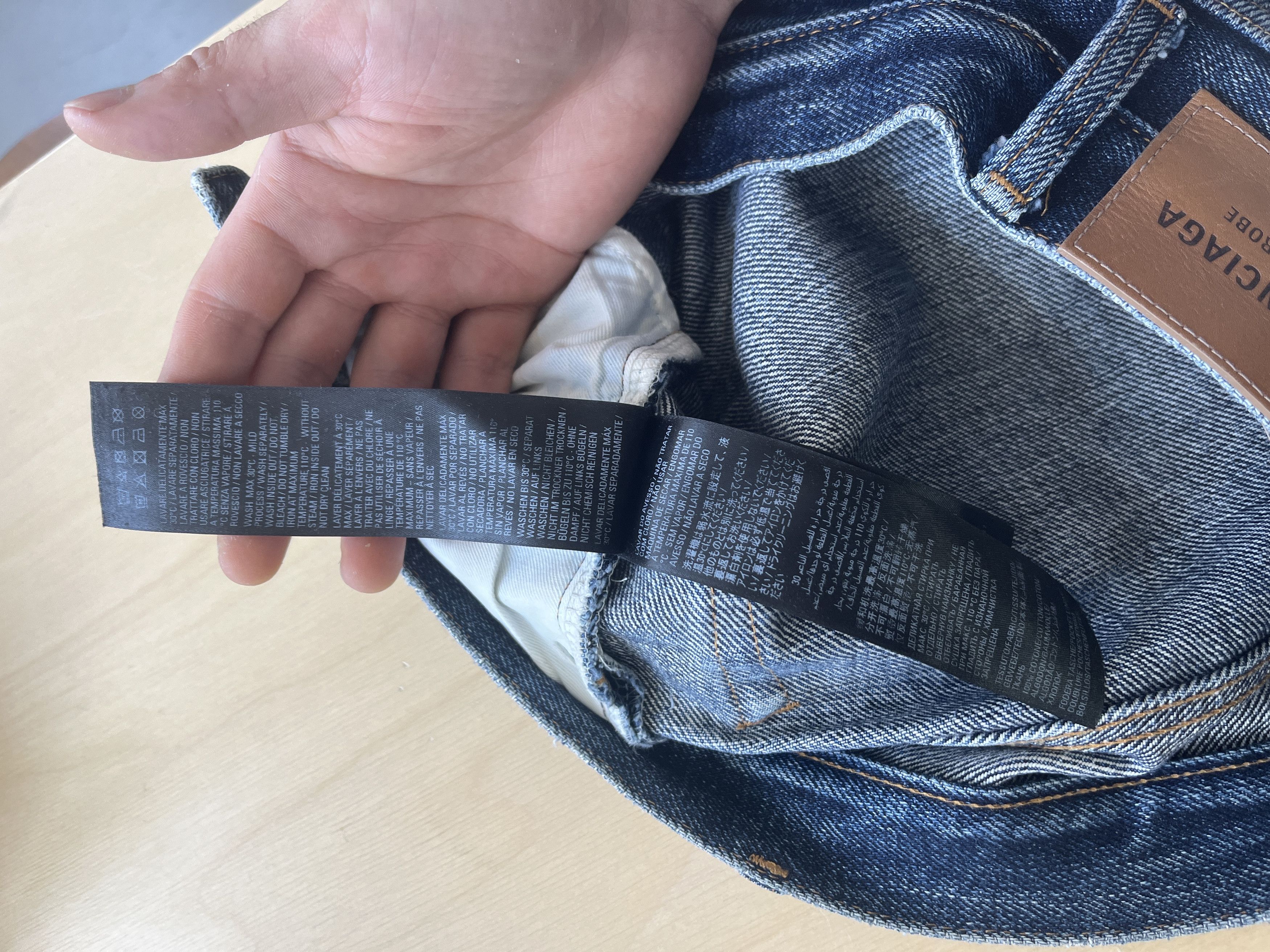 Balenciaga Japanese denim Size US 32 / EU 48 - 7 Thumbnail