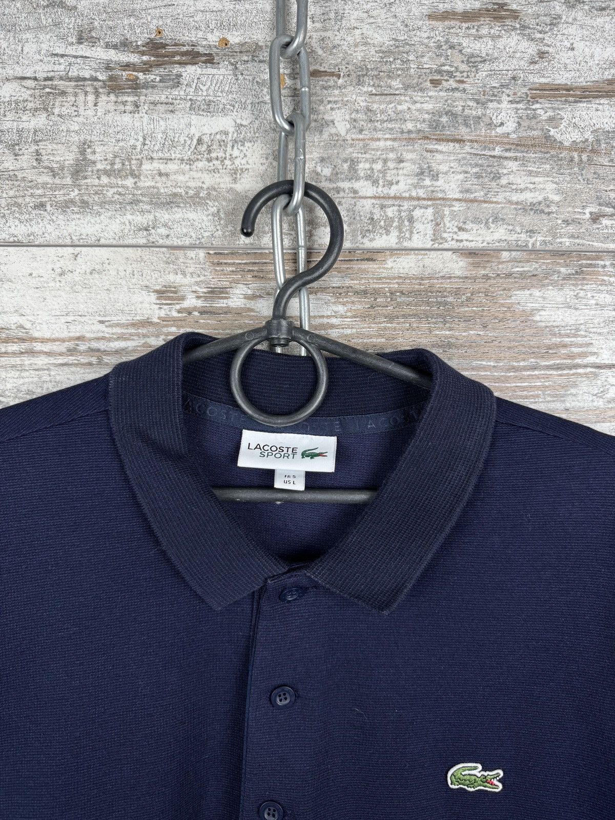 Lacoste Mens Lecoste polos luxury navu t-shirt tee size L Size US L / EU 52-54 / 3 - 4 Thumbnail