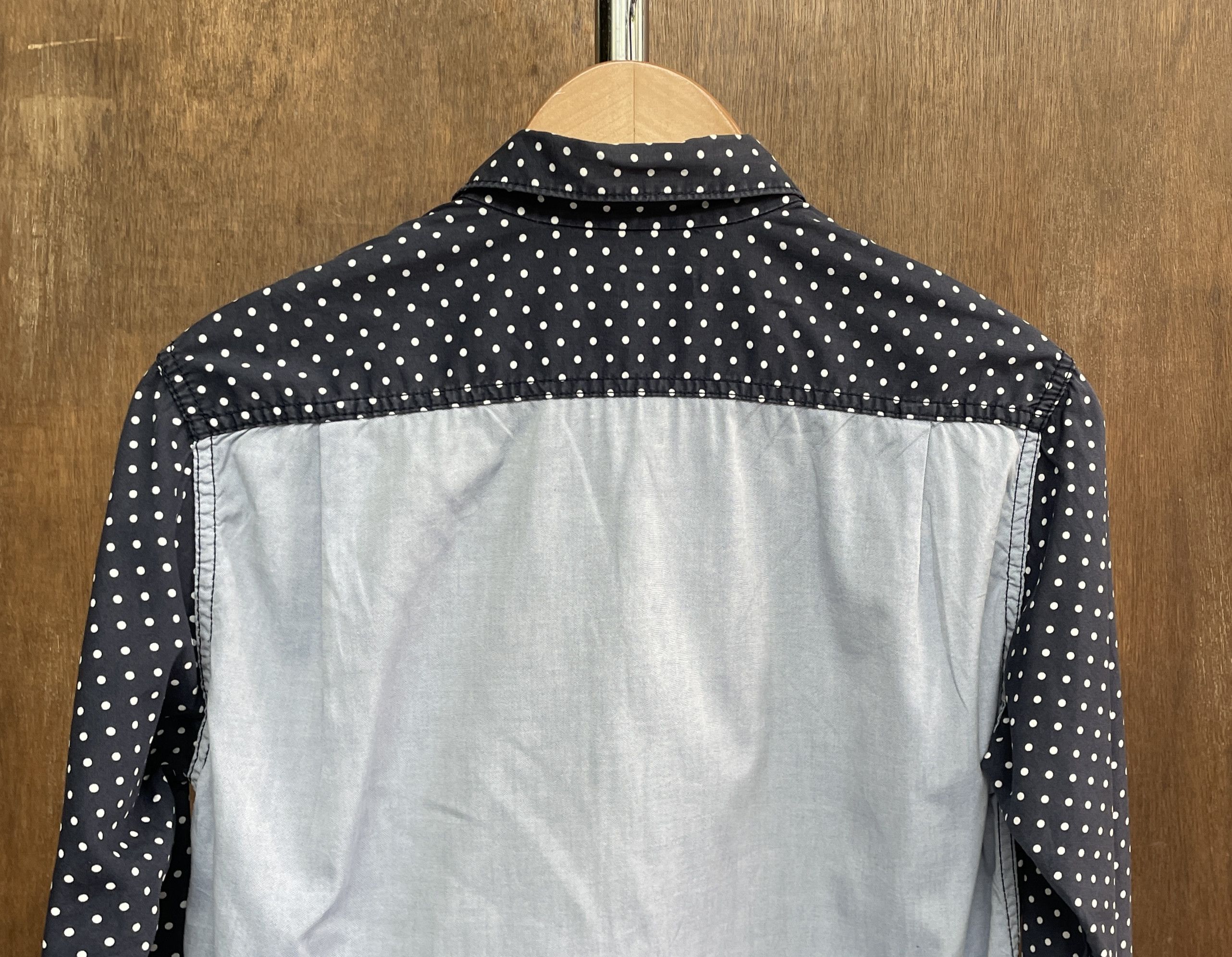 Comme des Garcons Homme COMME des GARCONS HOMME Polkadot Two tone Shirt Size US XS / EU 42 / 0 - 5 Thumbnail