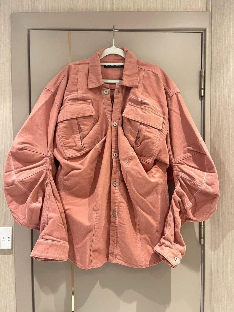 Yohji Yamamoto Y/Project Pink Button-Up Shirt M Size US M / EU 48-50 / 2 - 1 Thumbnail