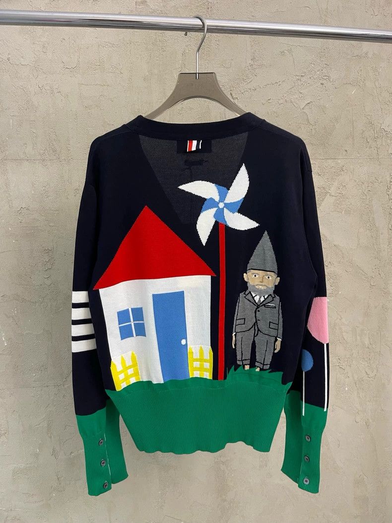 Thom Browne Thom browne Size 3 Tibetan green color-matched windmill h Size L / US 10 / IT 46 - 3 Thumbnail